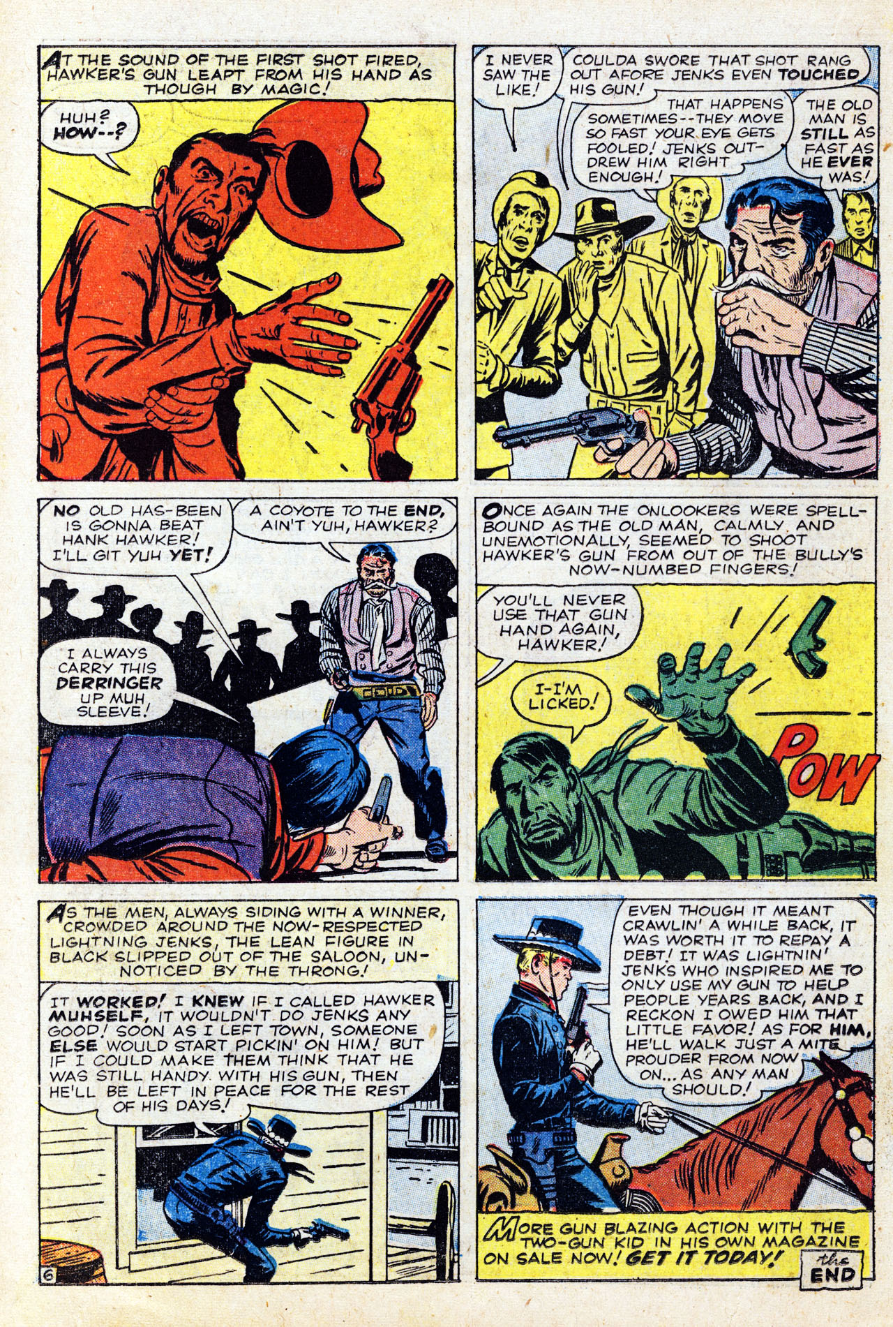 Read online Gunsmoke Western comic -  Issue #62 - 18