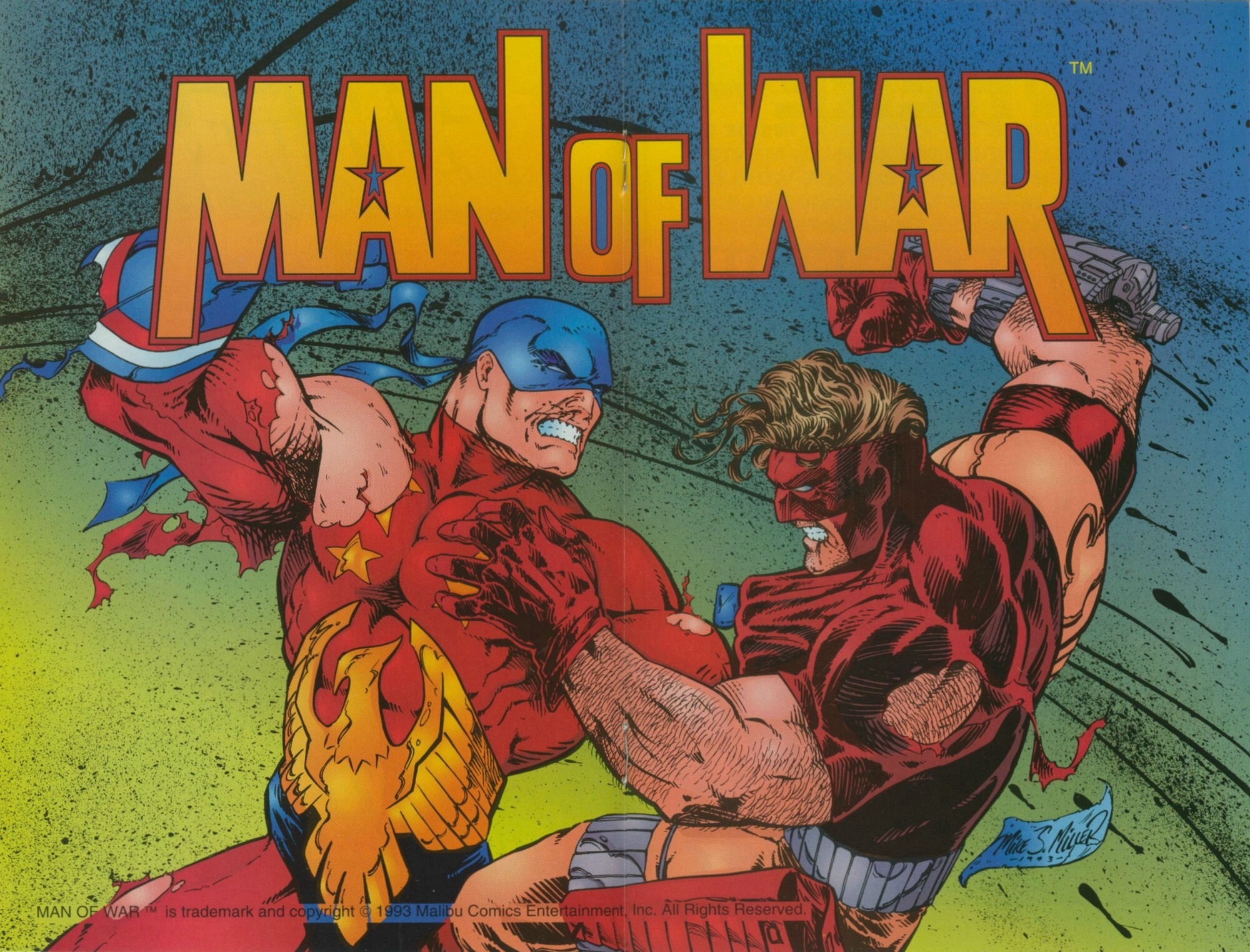 Read online Man of War comic -  Issue #3 - 19