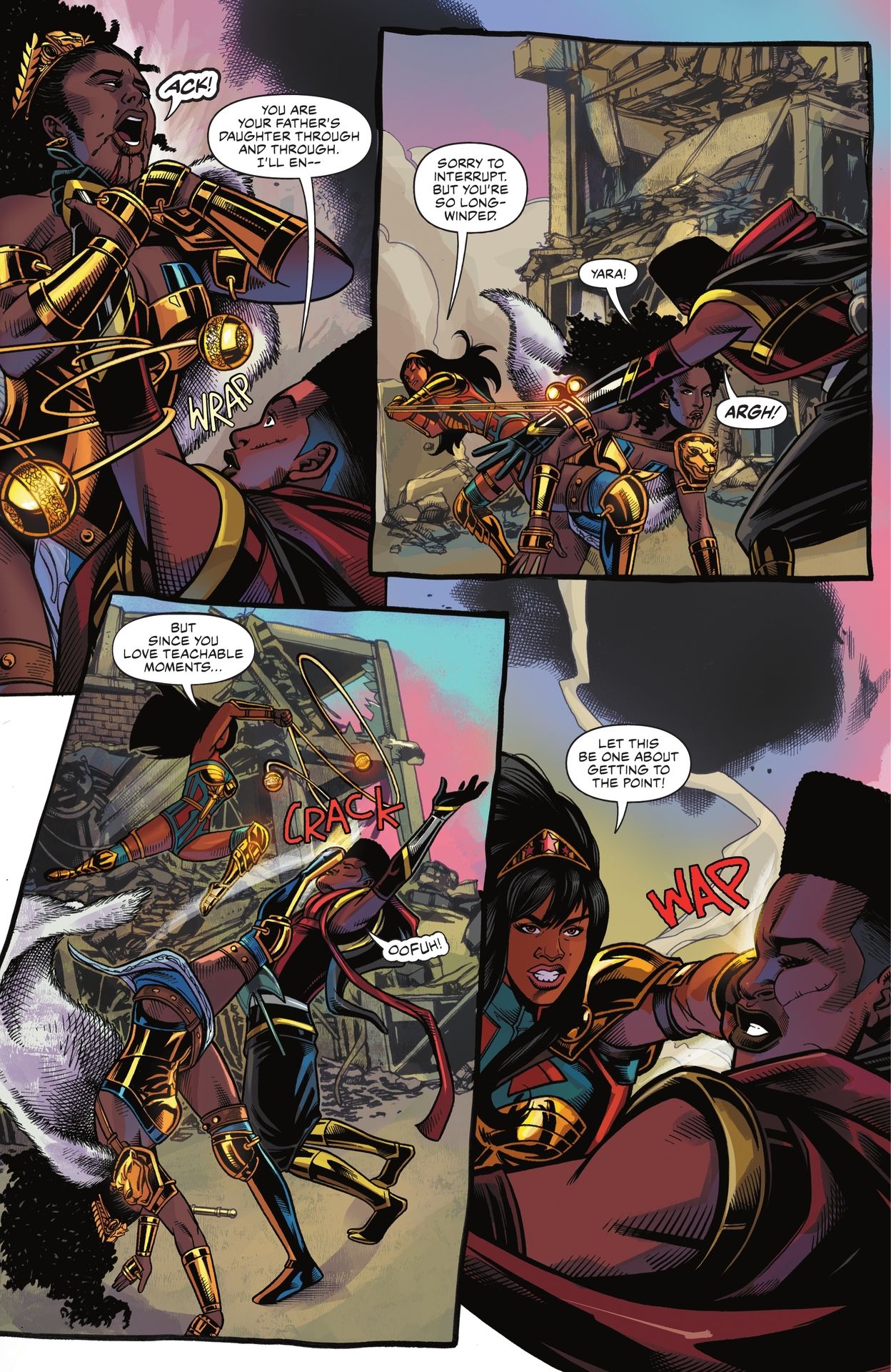 Read online Nubia: Queen of the Amazons comic -  Issue #3 - 17