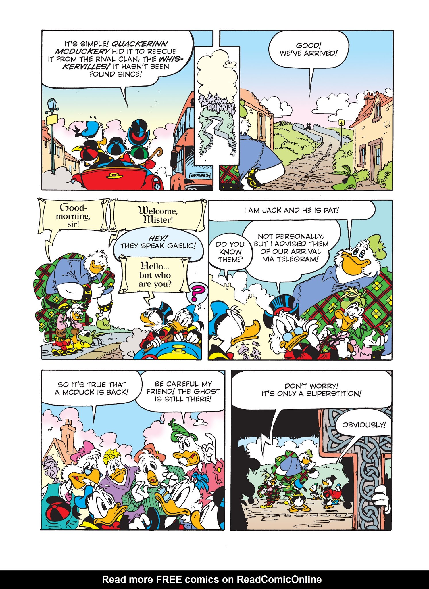 Read online Scrooge McDuck and the Ghost's Treasure (or Vice Versa) comic -  Issue # Full - 8