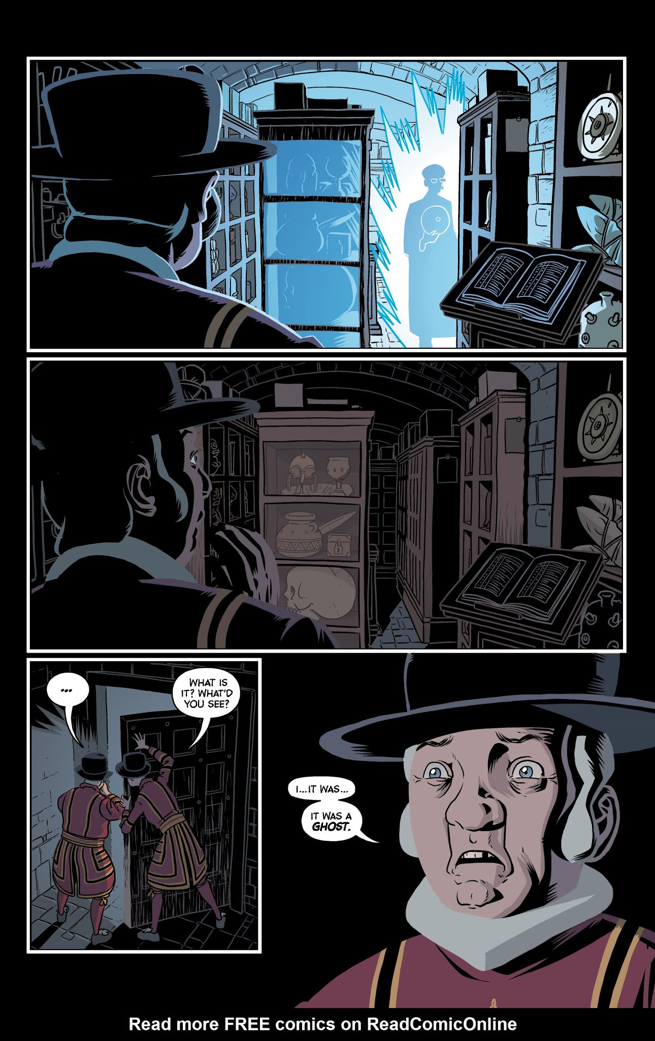 Read online Witchfinder: The Gates of Heaven comic -  Issue #1 - 4