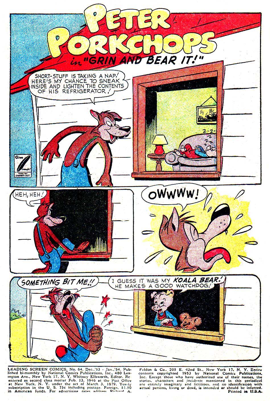 Read online Leading Screen Comics comic -  Issue #64 - 3