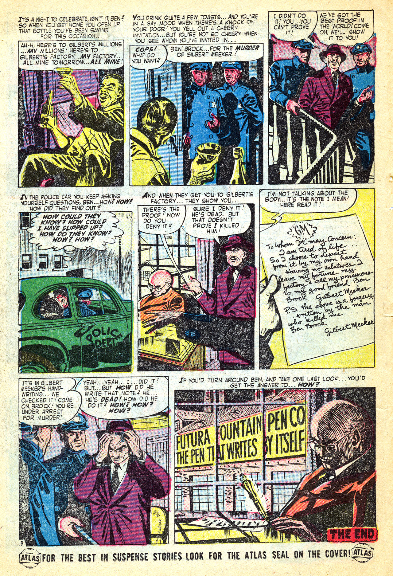 Read online Mystery Tales comic -  Issue #16 - 13