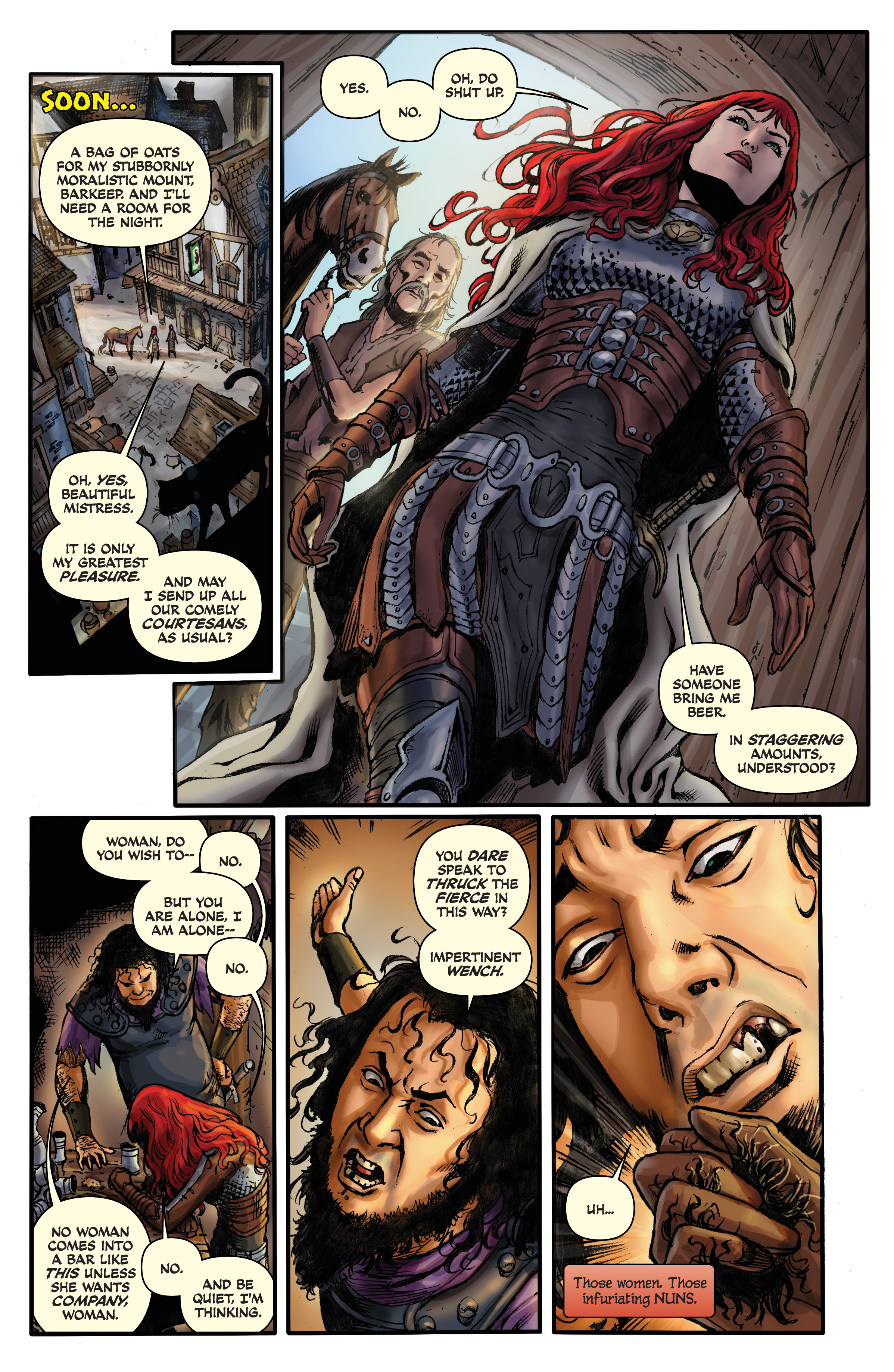 Read online Red Sonja (2013) comic -  Issue # _TPB Complete Gail Simone Red Sonja Omnibus (Part 5) - 19