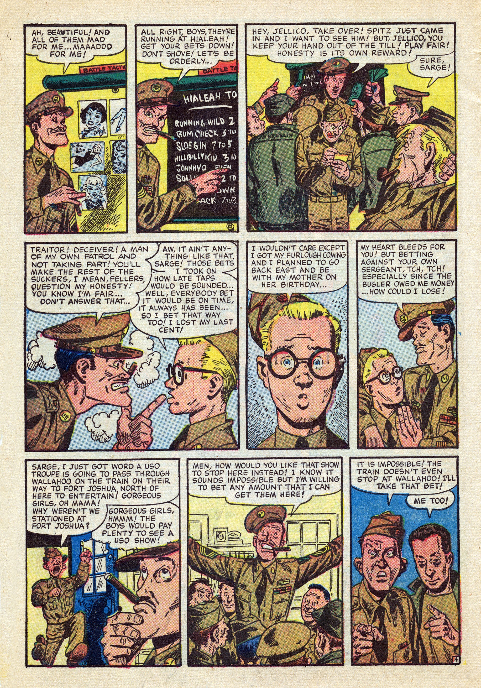 Read online Sergeant Barney Barker comic -  Issue #1 - 6