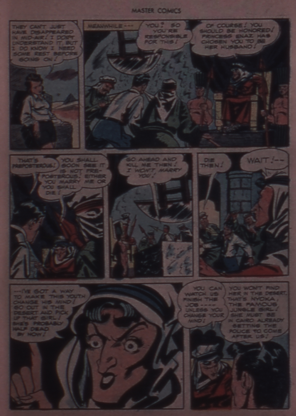 Read online Master Comics comic -  Issue #92 - 19