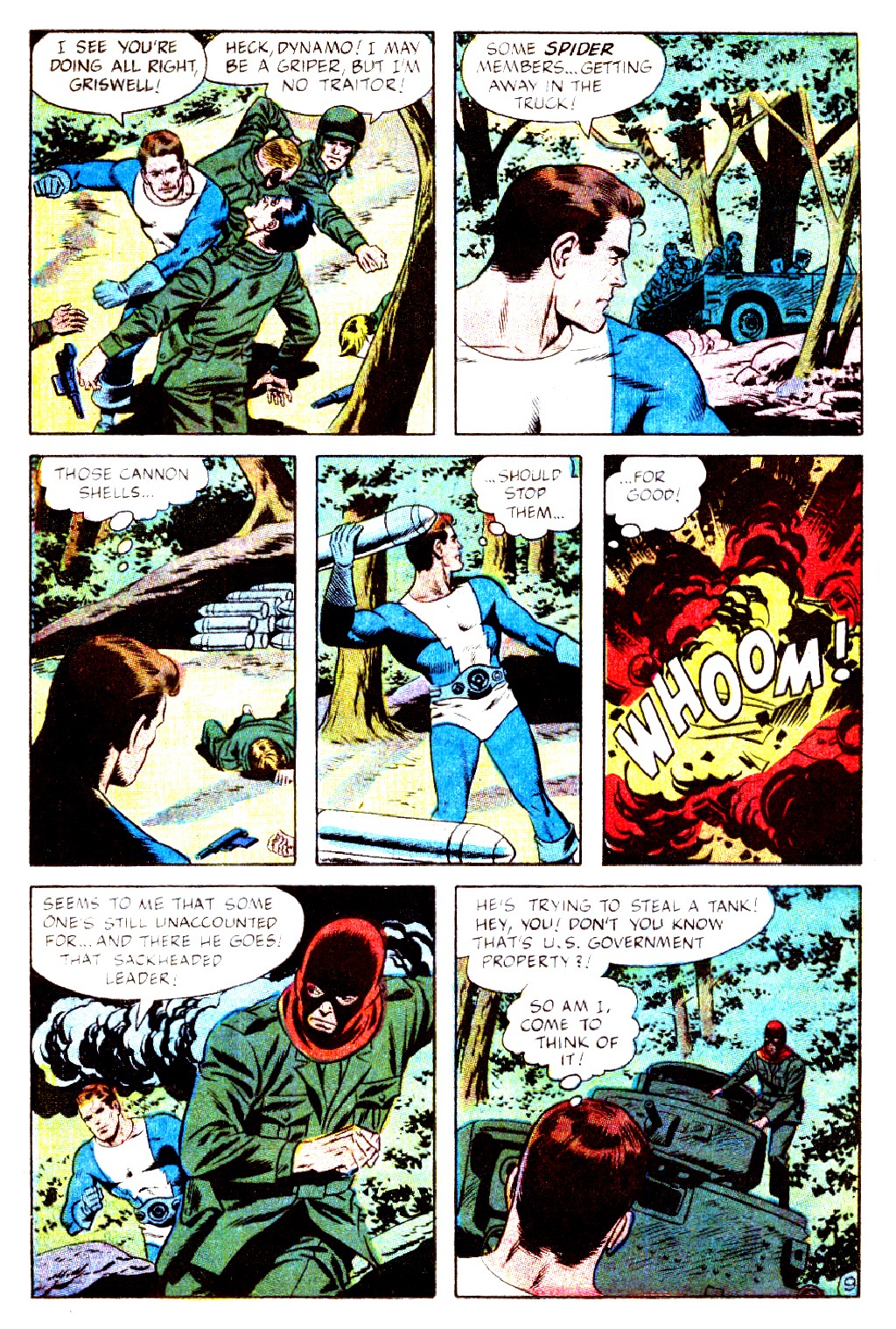 Read online T.H.U.N.D.E.R. Agents (1965) comic -  Issue #9 - 12