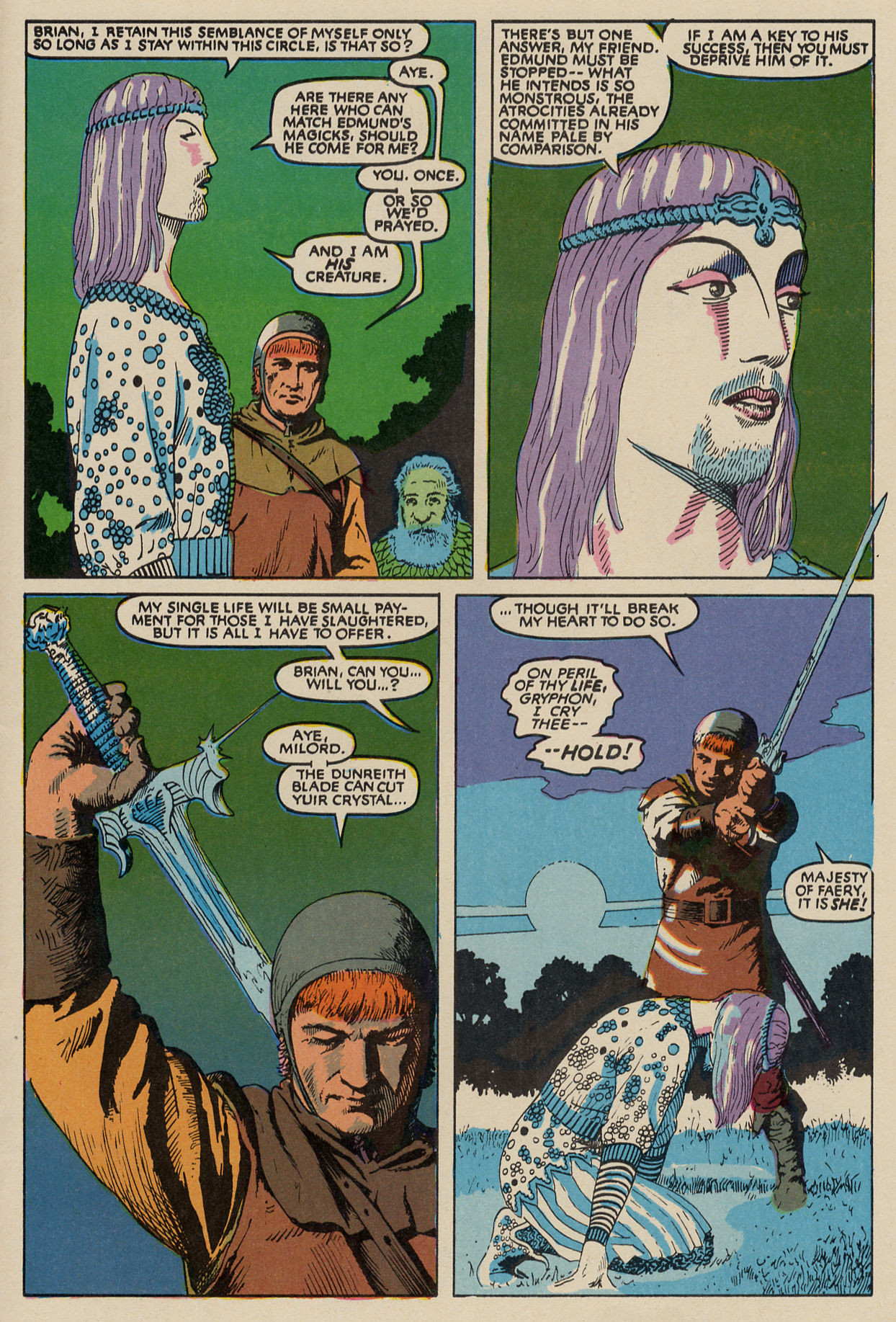 Read online The Black Dragon comic -  Issue #4 - 31