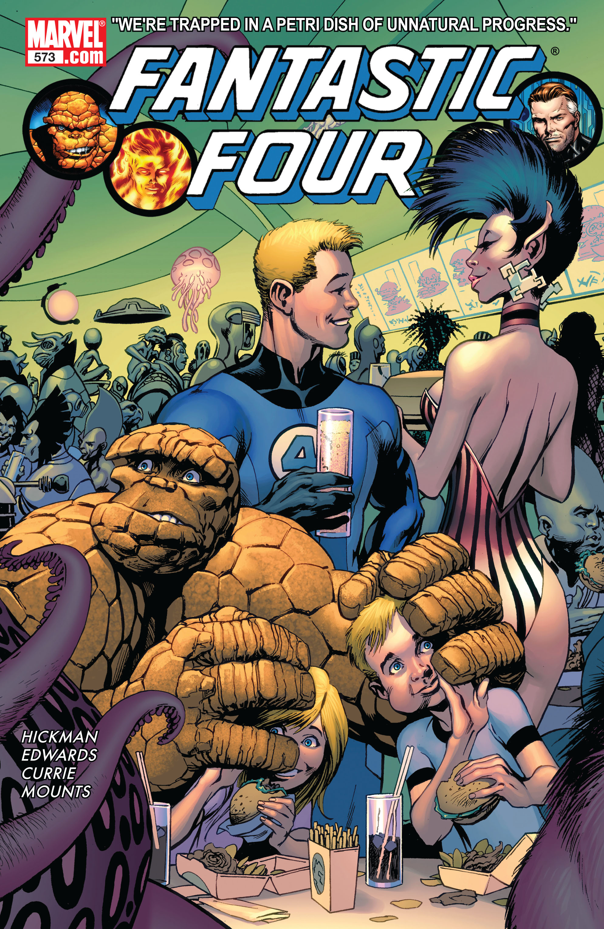 Read online Fantastic Four (1961) comic -  Issue #573 - 1