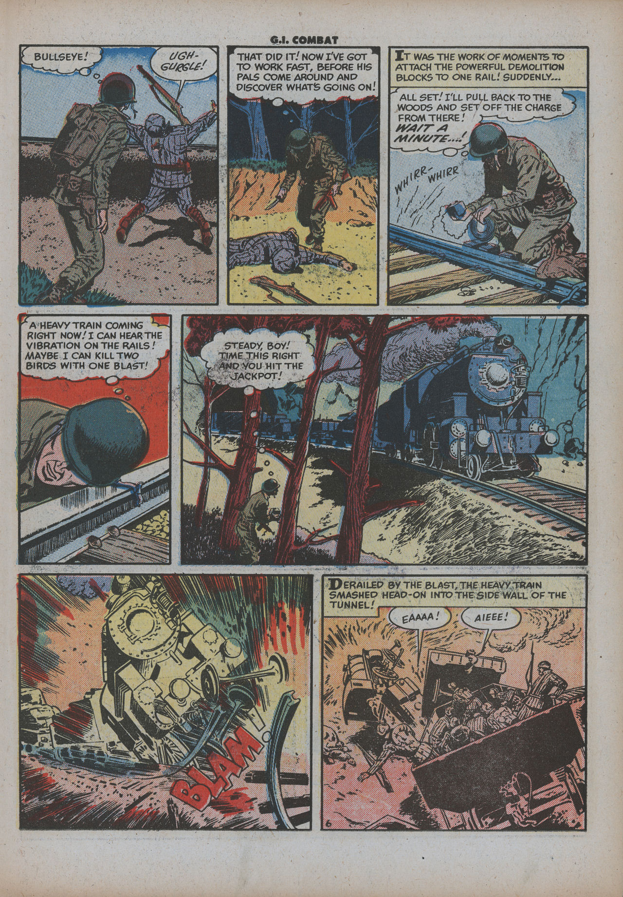 Read online G.I. Combat (1952) comic -  Issue #8 - 24