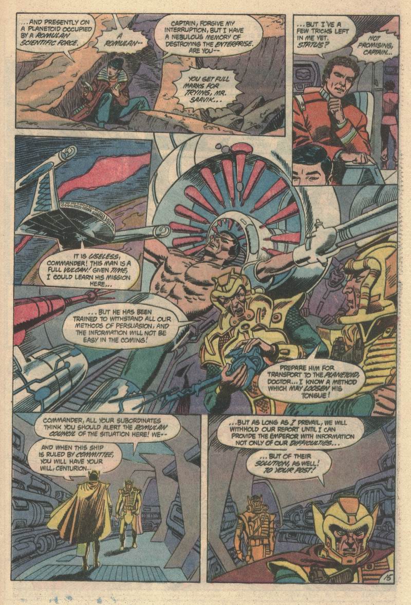 Read online Star Trek (1984) comic -  Issue #8 - 16