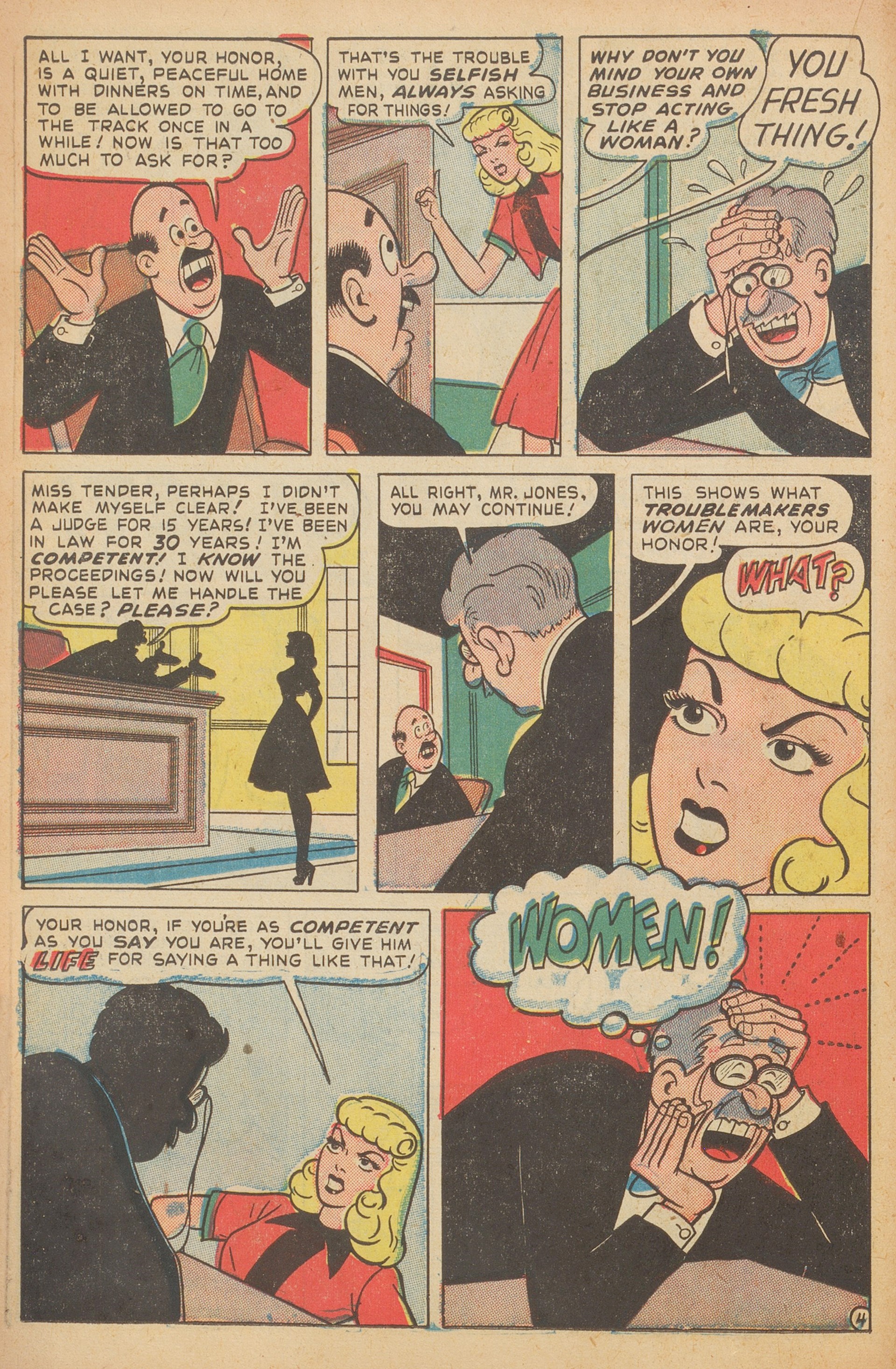 Read online Nellie The Nurse (1945) comic -  Issue #15 - 22