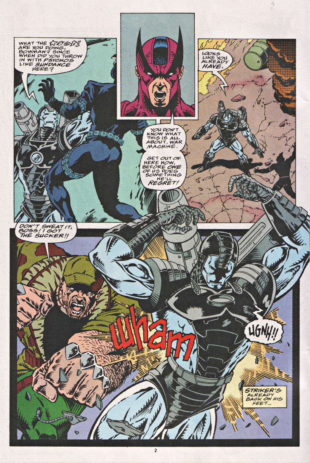 Read online War Machine (1994) comic -  Issue #15 - 24