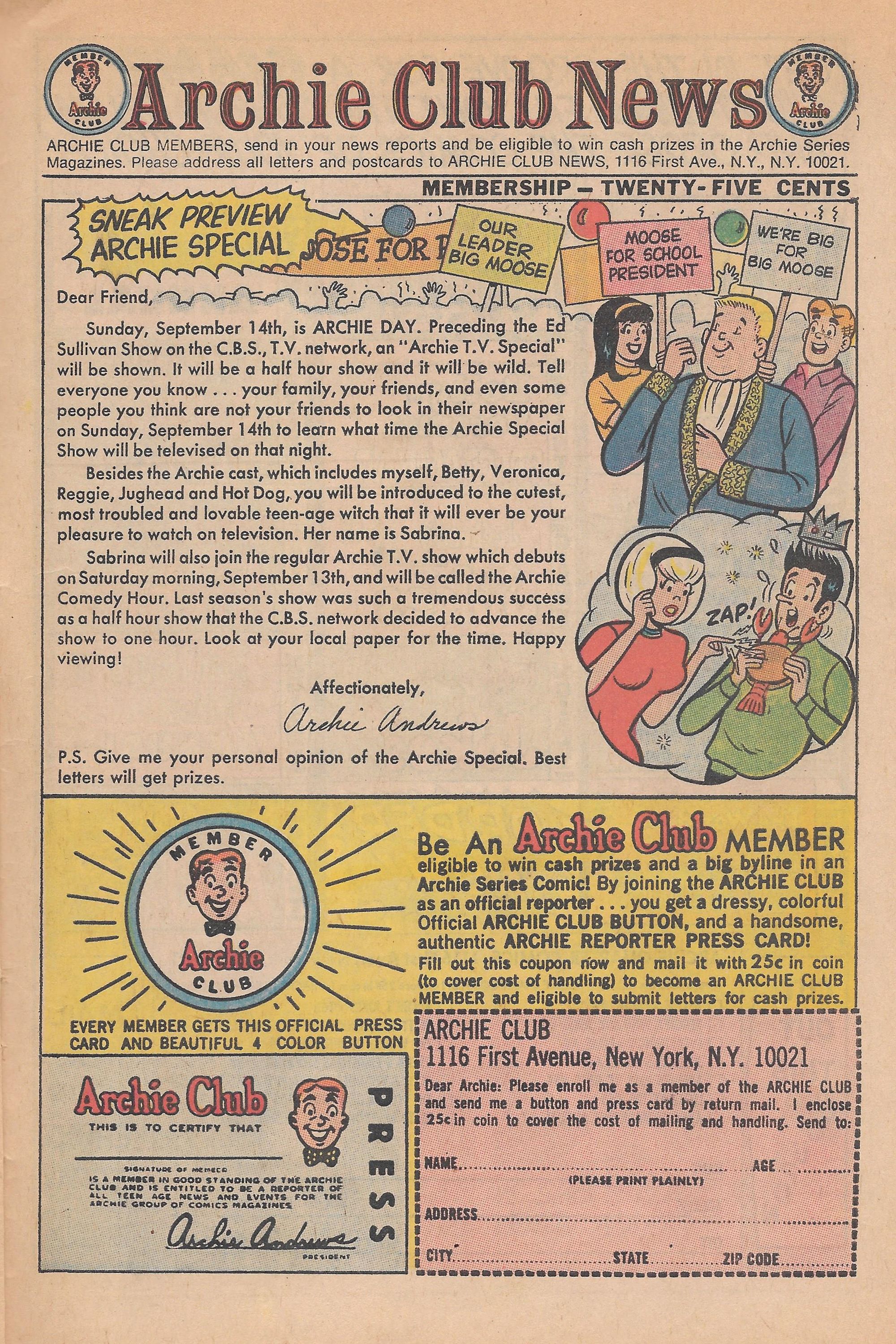 Read online Life With Archie (1958) comic -  Issue #91 - 27