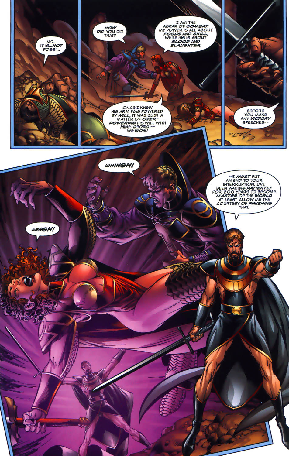 Read online Arcanum comic -  Issue #8 - 9