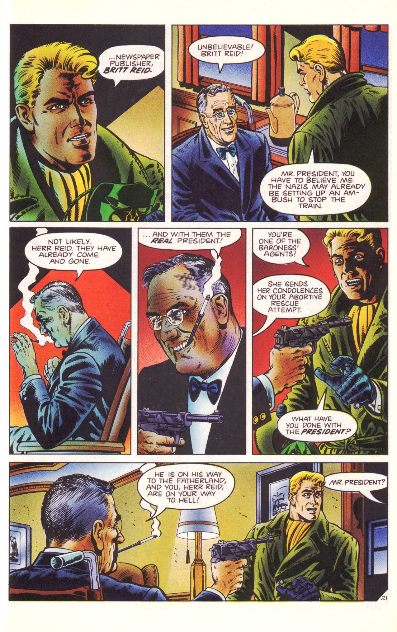 Read online Sting of The Green Hornet comic -  Issue #3 - 22