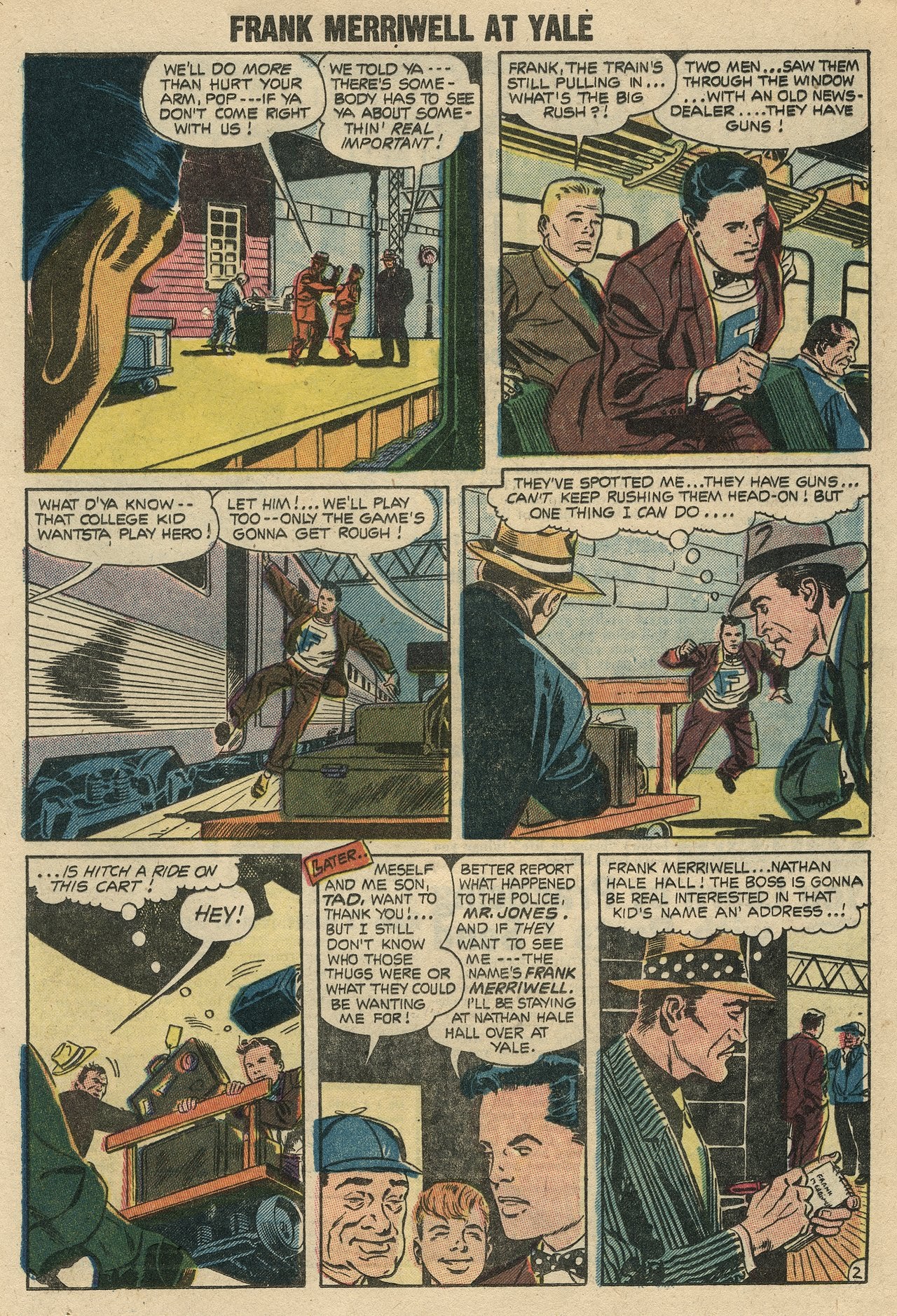 Read online Frank Merriwell At Yale comic -  Issue #1 - 21