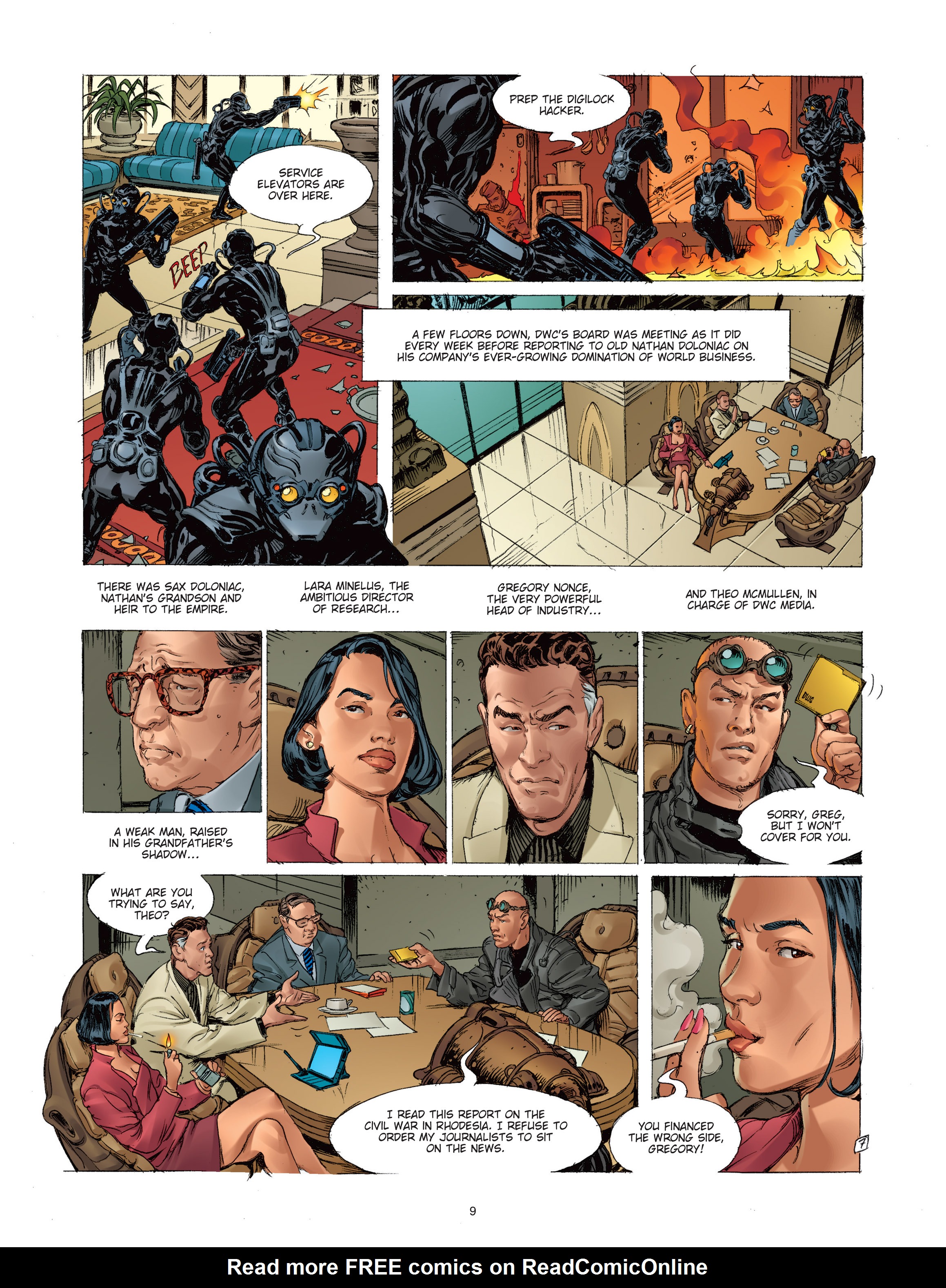 Read online Morea comic -  Issue #1 - 9