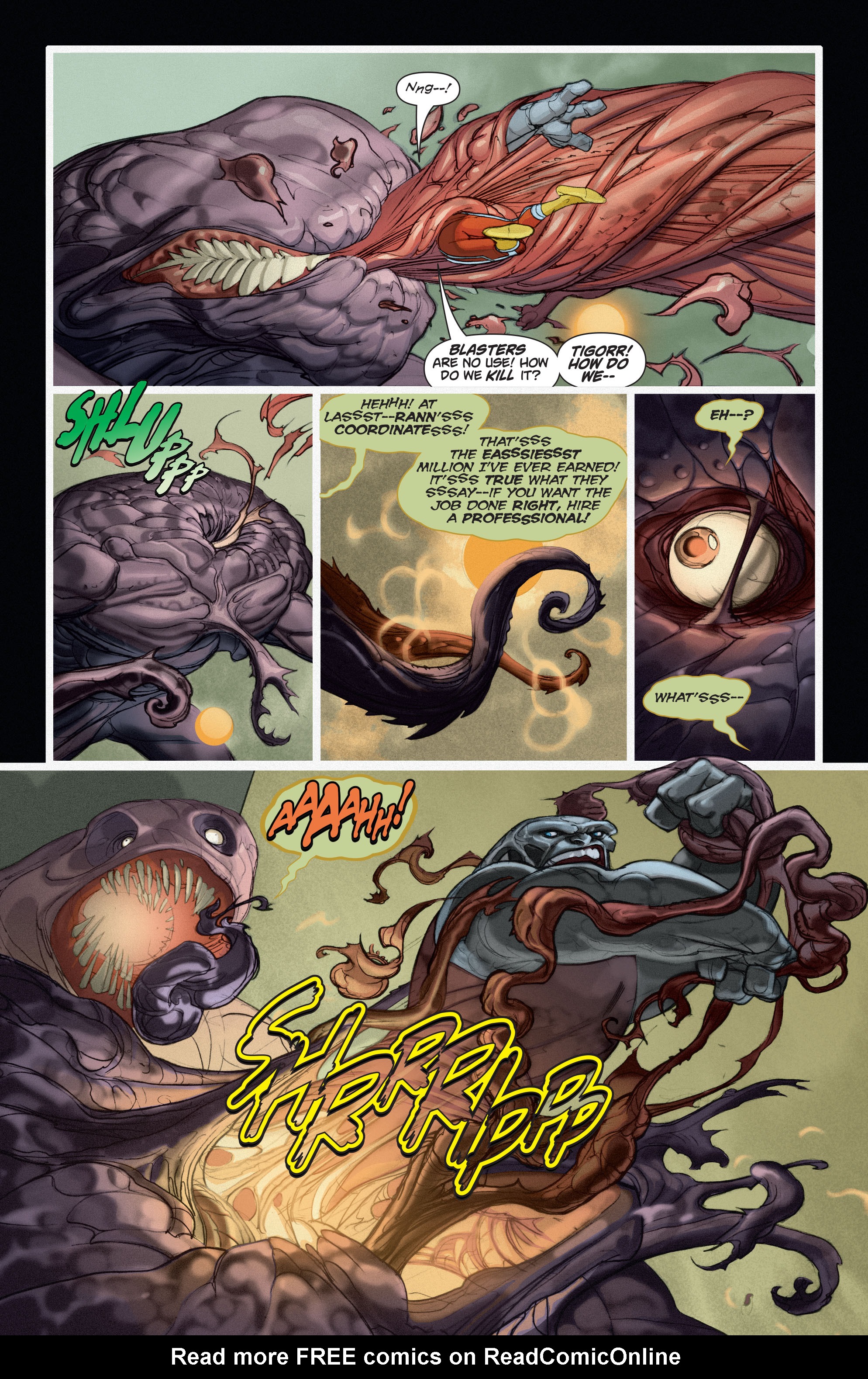 Read online Adam Strange (2004) comic -  Issue #6 - 8