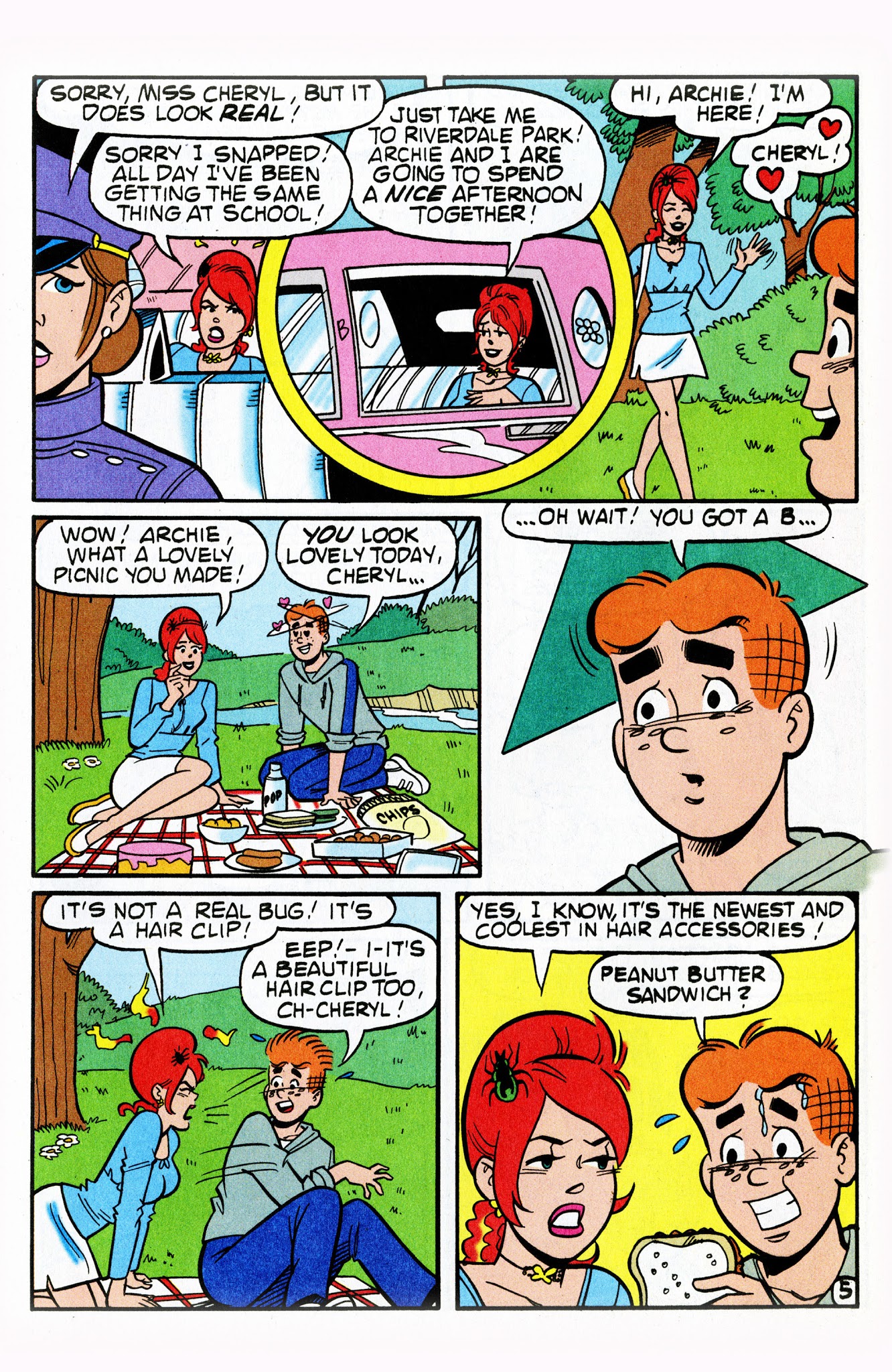 Read online Cheryl Blossom comic -  Issue #32 - 23