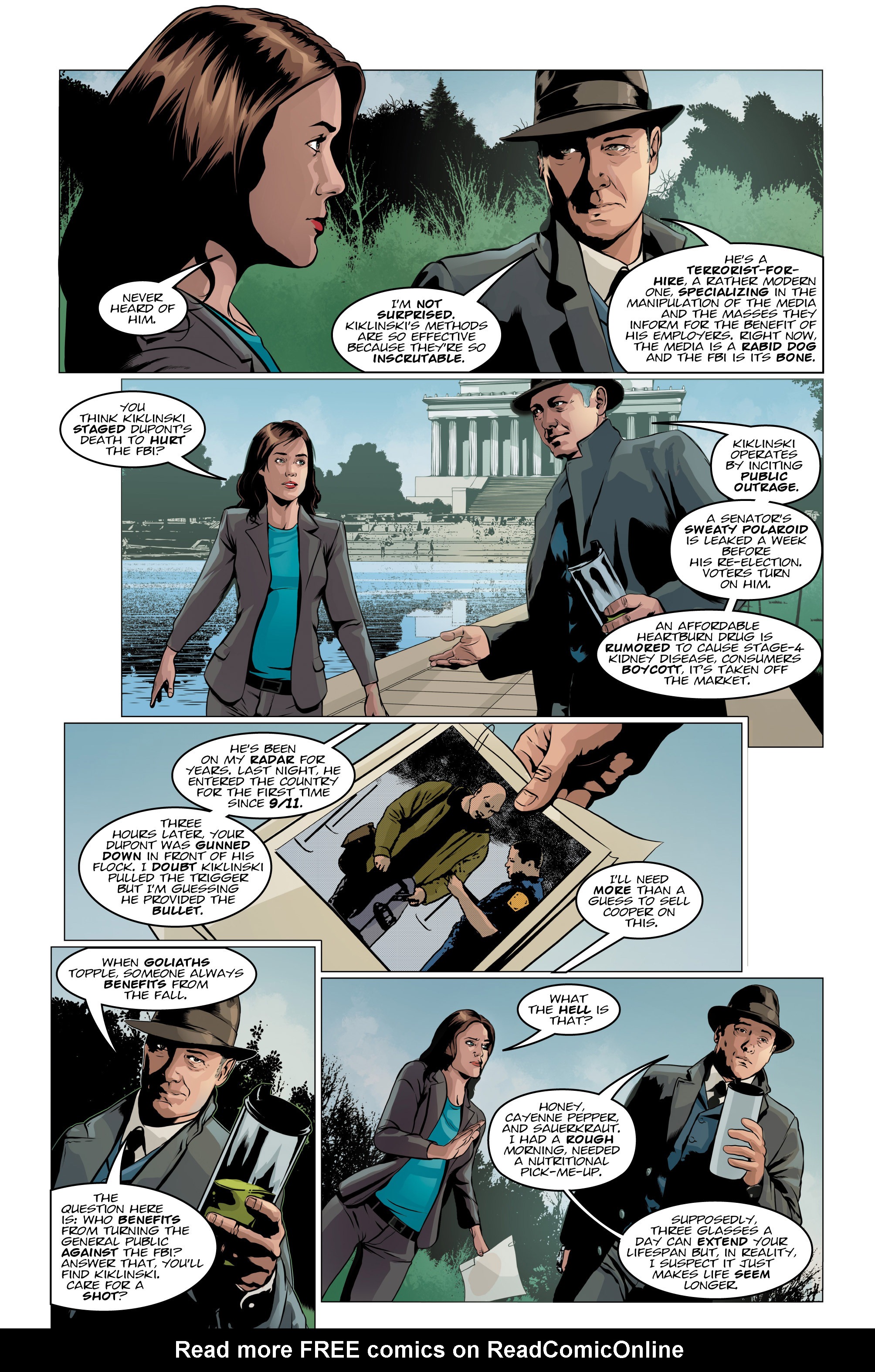 Read online The Blacklist comic -  Issue #1 - 13