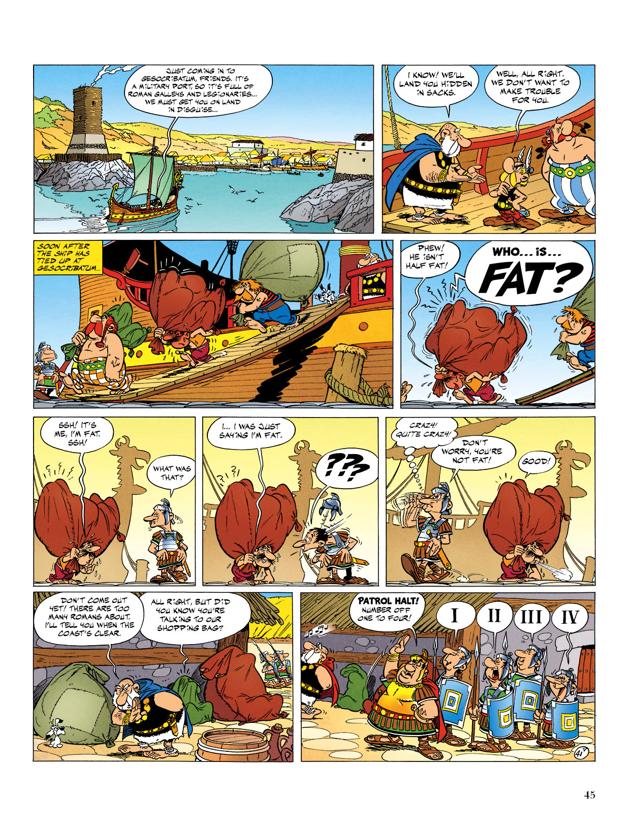 Read online Asterix comic -  Issue #5 - 46