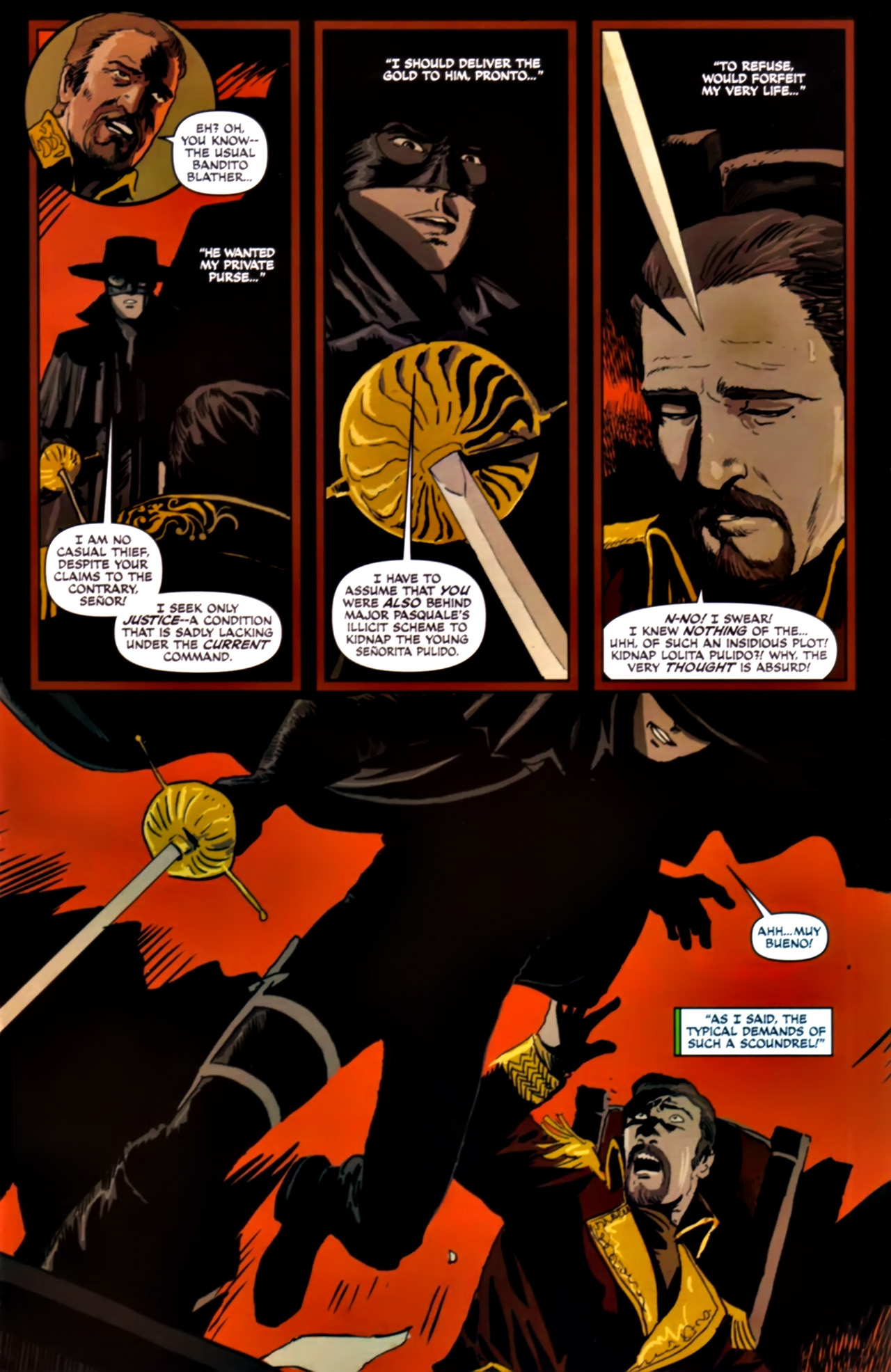 Read online Zorro (2008) comic -  Issue #19 - 7