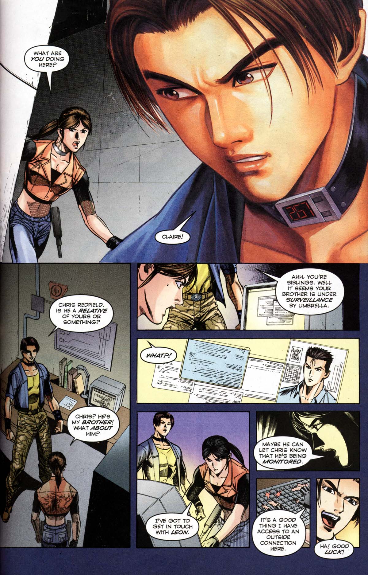 Read online Resident Evil Code: Veronica comic -  Issue #1 - 41