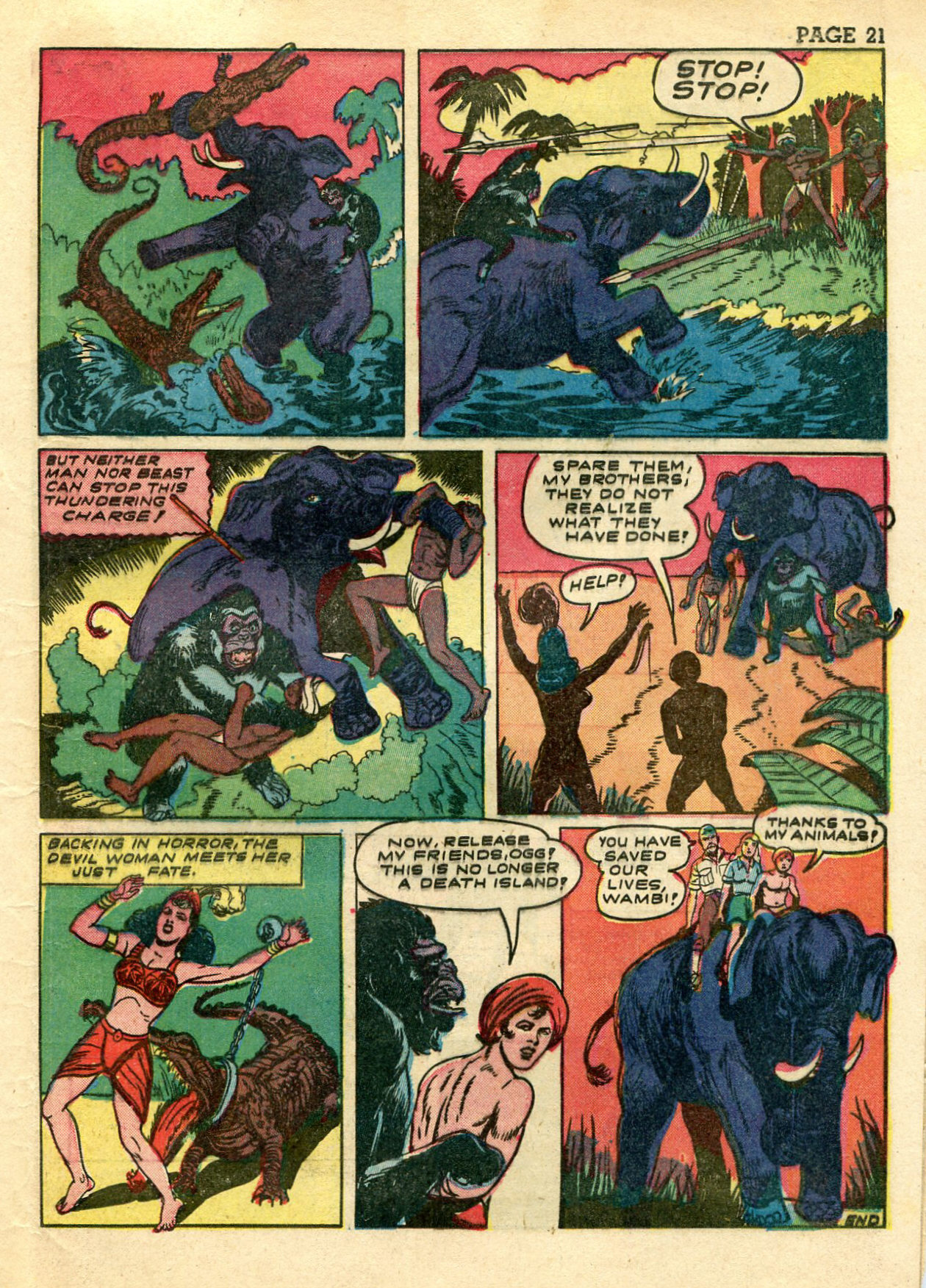 Read online Wambi Jungle Boy comic -  Issue #3 - 23