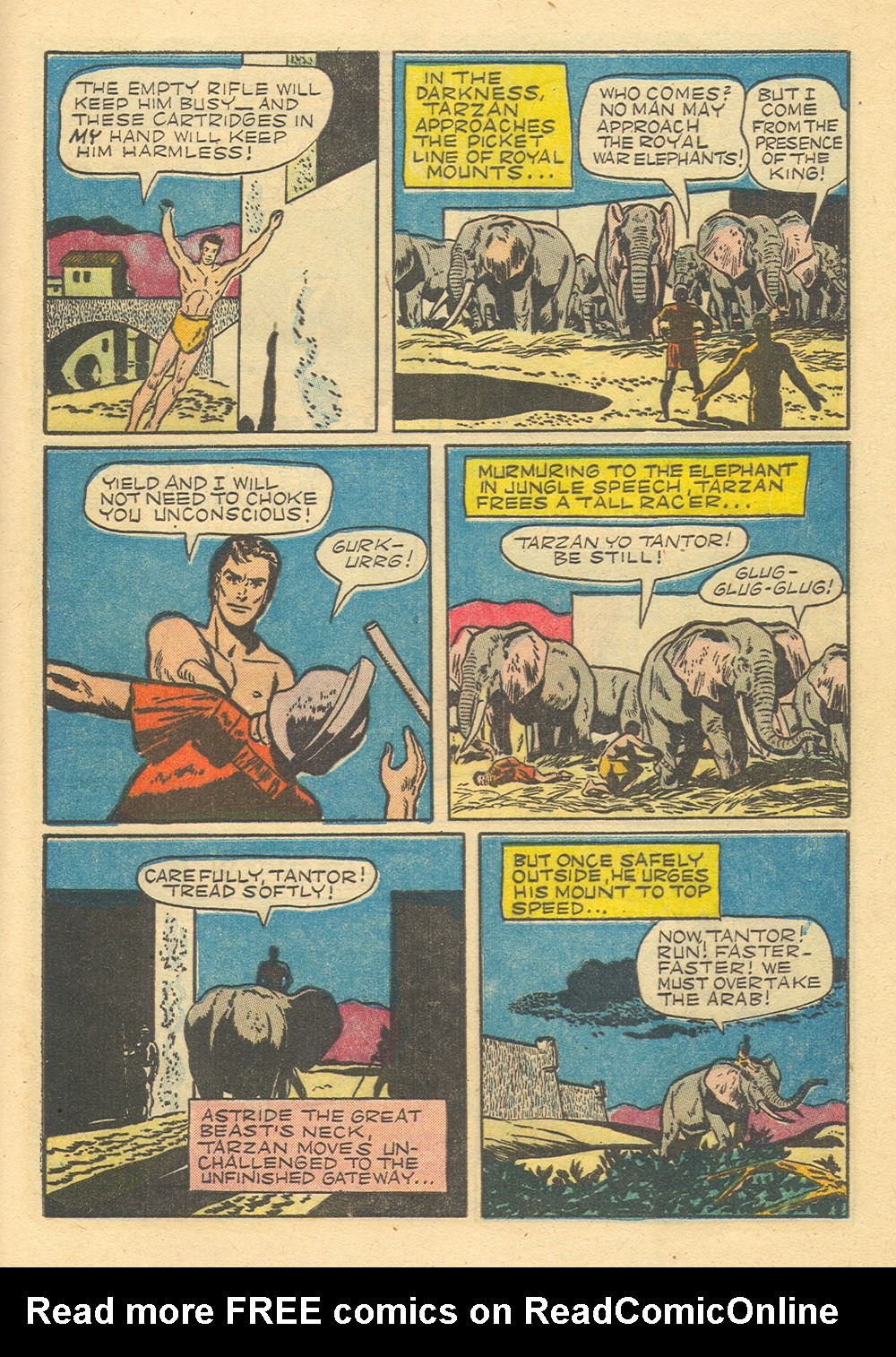 Read online Tarzan (1948) comic -  Issue #39 - 37