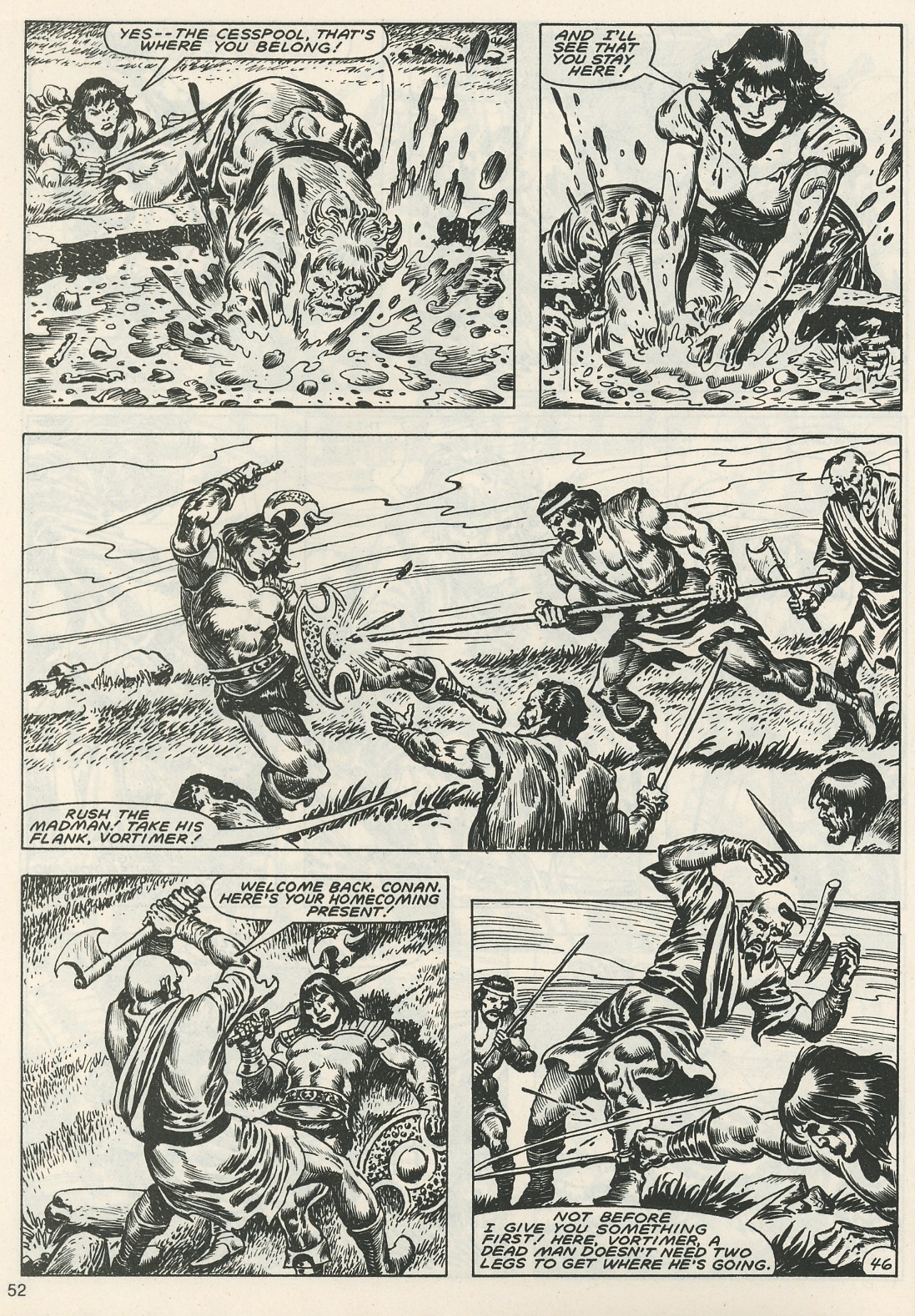 Read online The Savage Sword Of Conan comic -  Issue #119 - 51