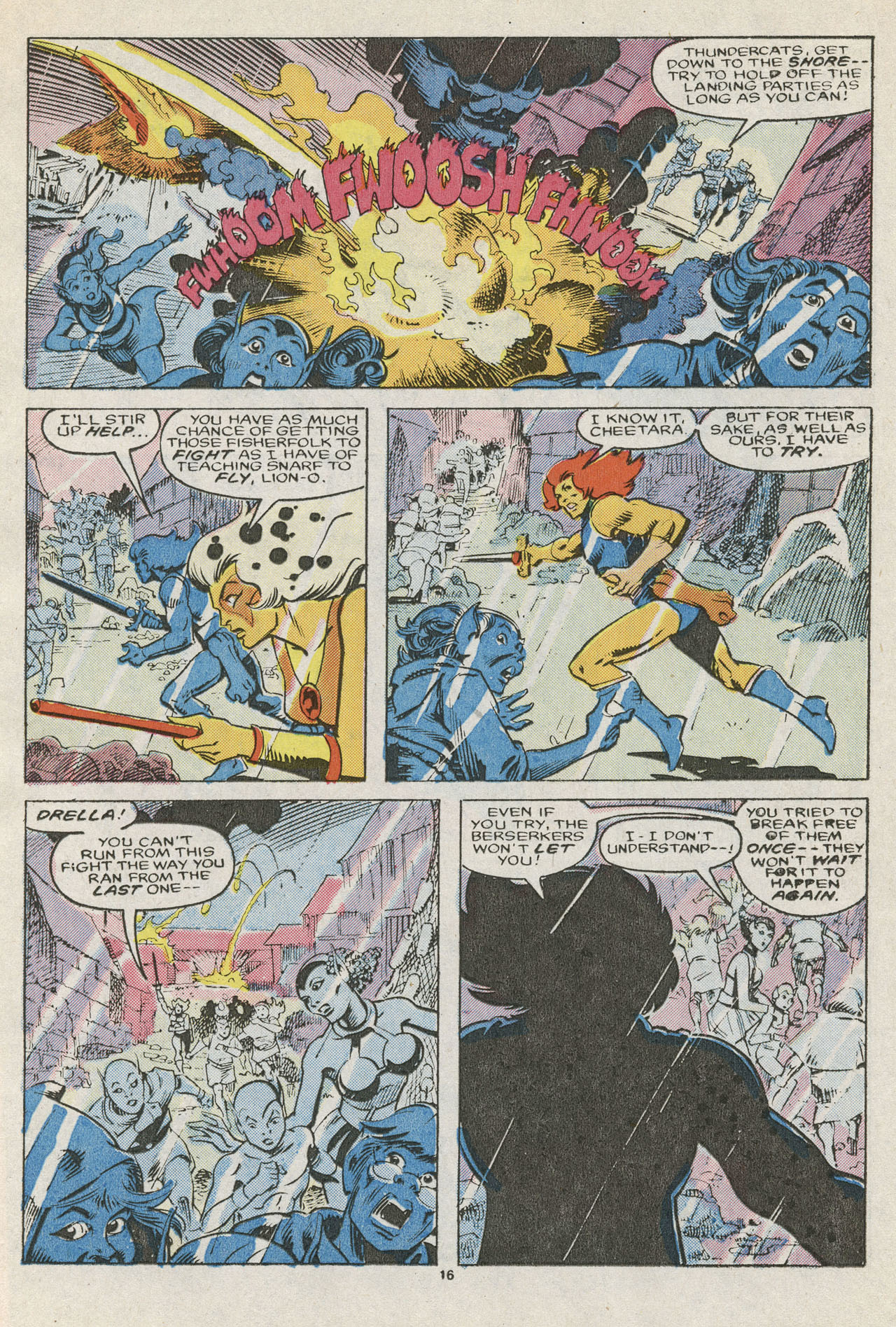 Read online ThunderCats (1985) comic -  Issue #12 - 22