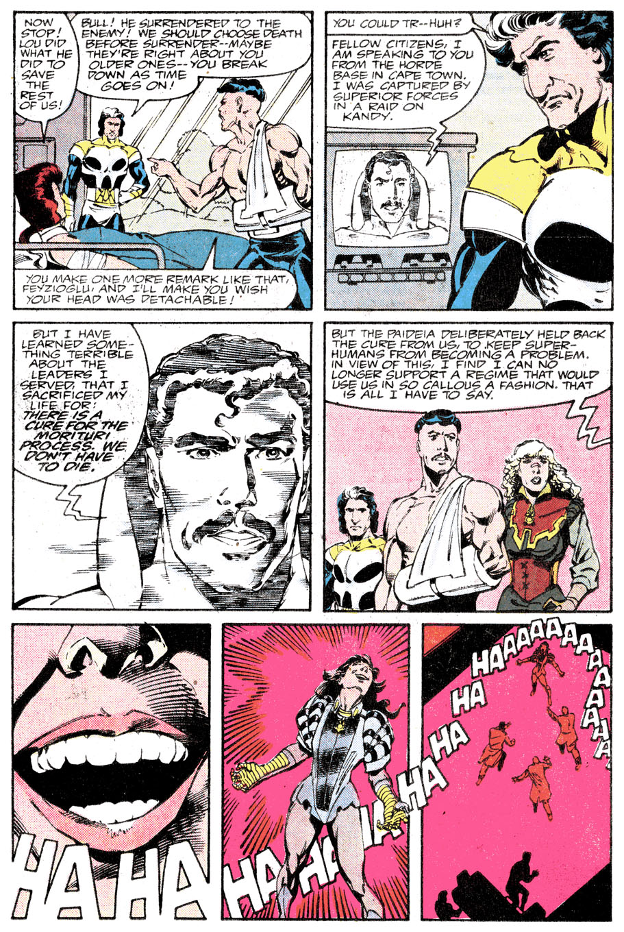 Read online Strikeforce: Morituri comic -  Issue #15 - 20