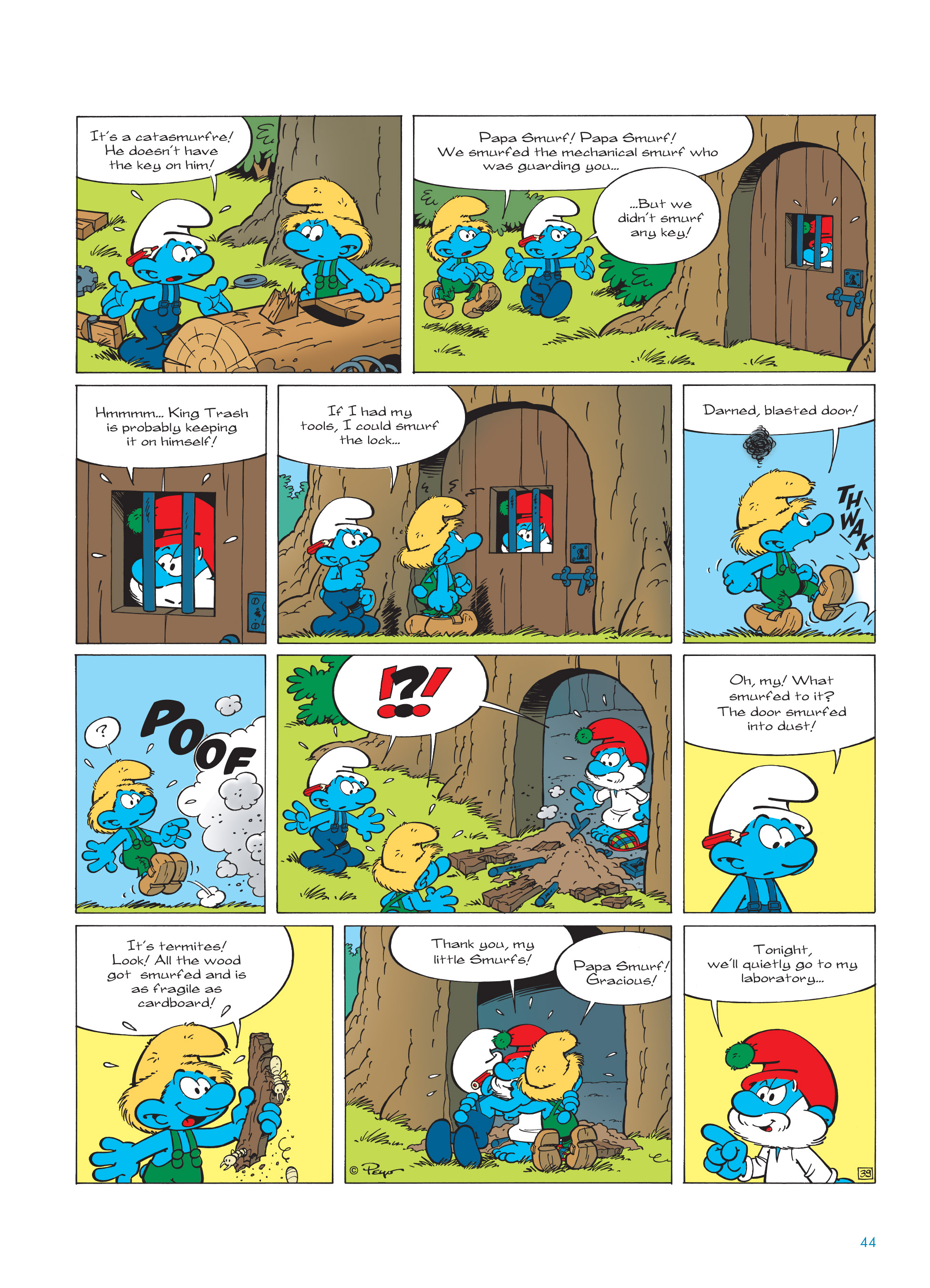 Read online The Smurfs comic -  Issue #23 - 44