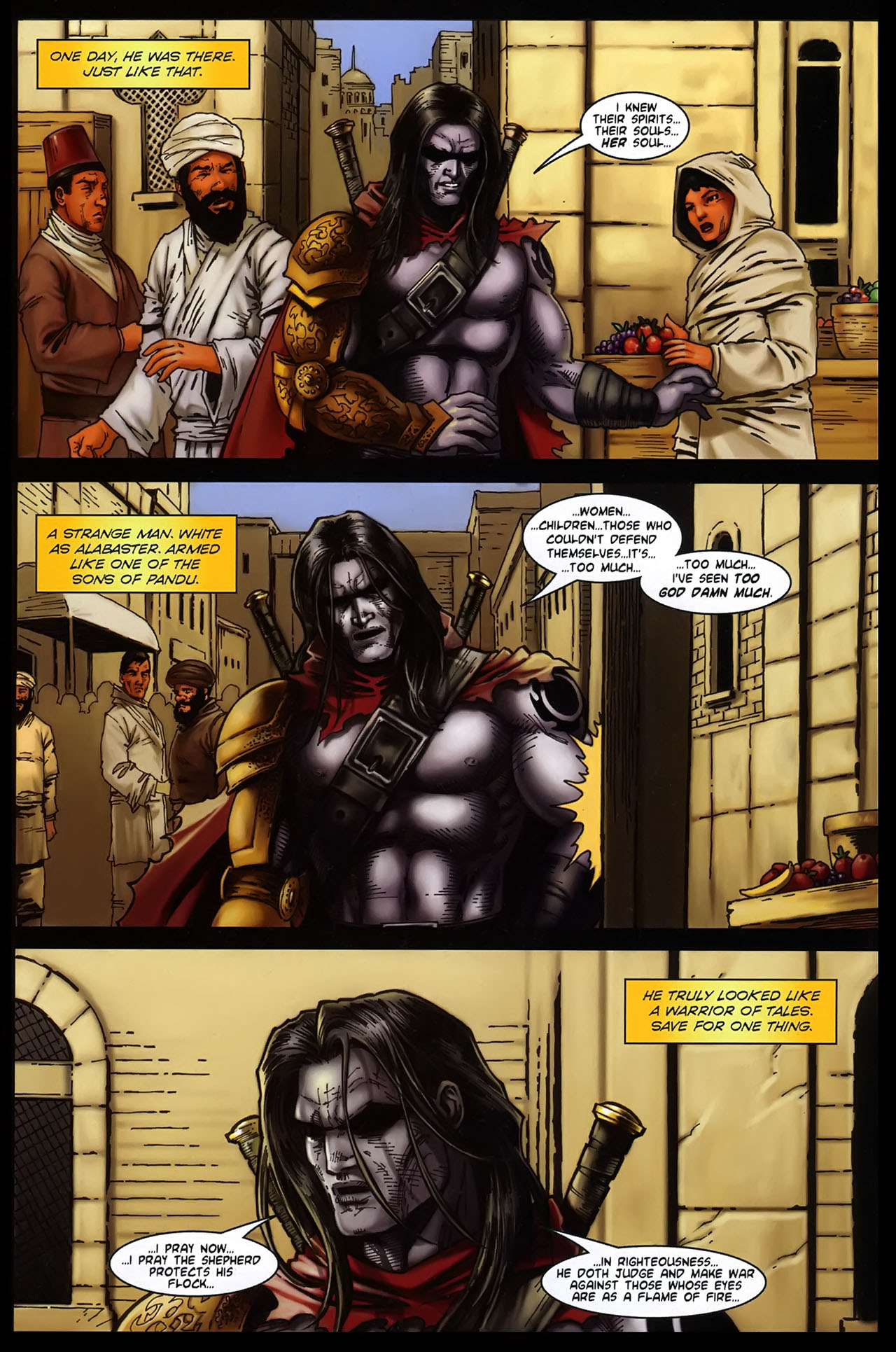 Read online Kade: Shiva's Sun comic -  Issue #1 - 4