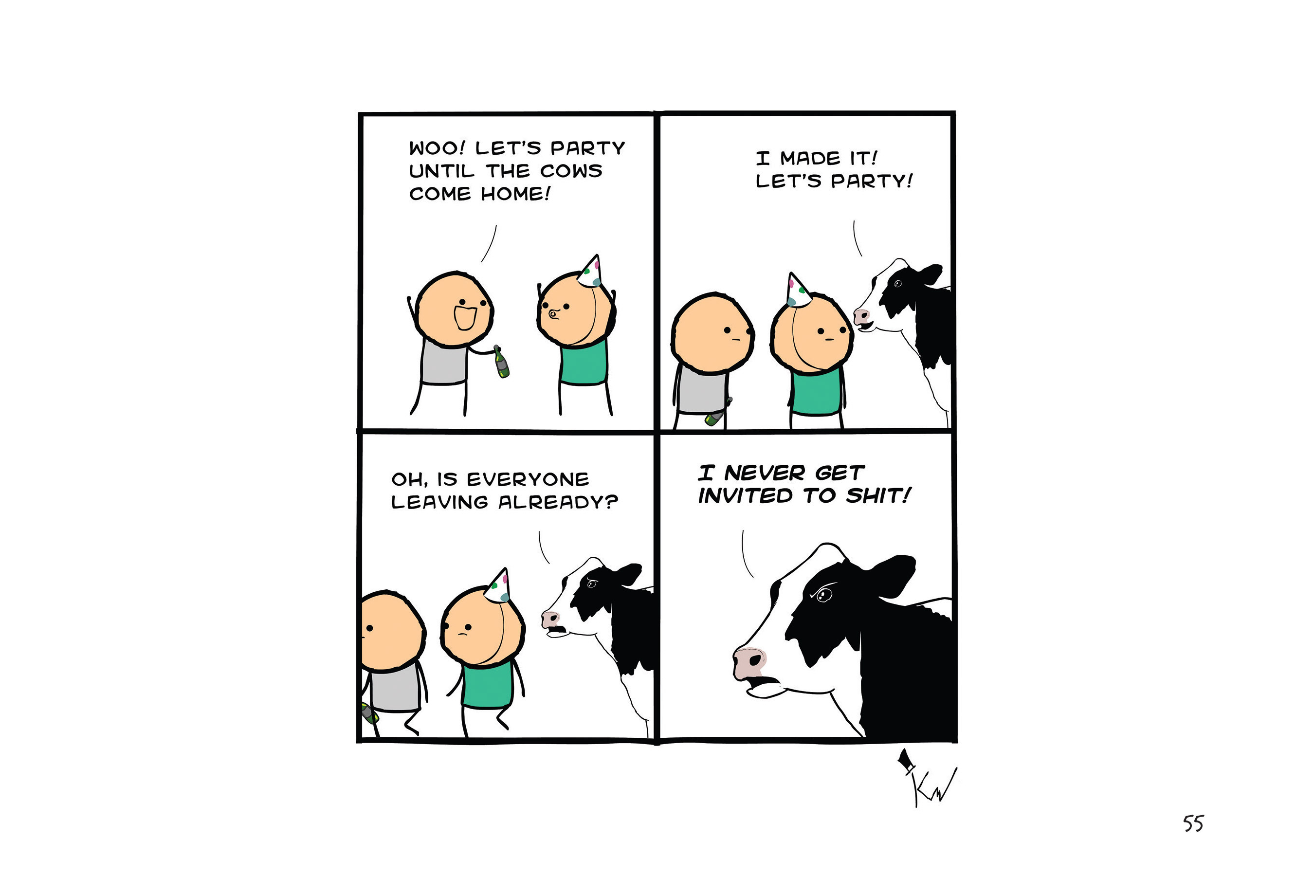 Read online Cyanide & Happiness: Stab Factory comic -  Issue # TPB - 55