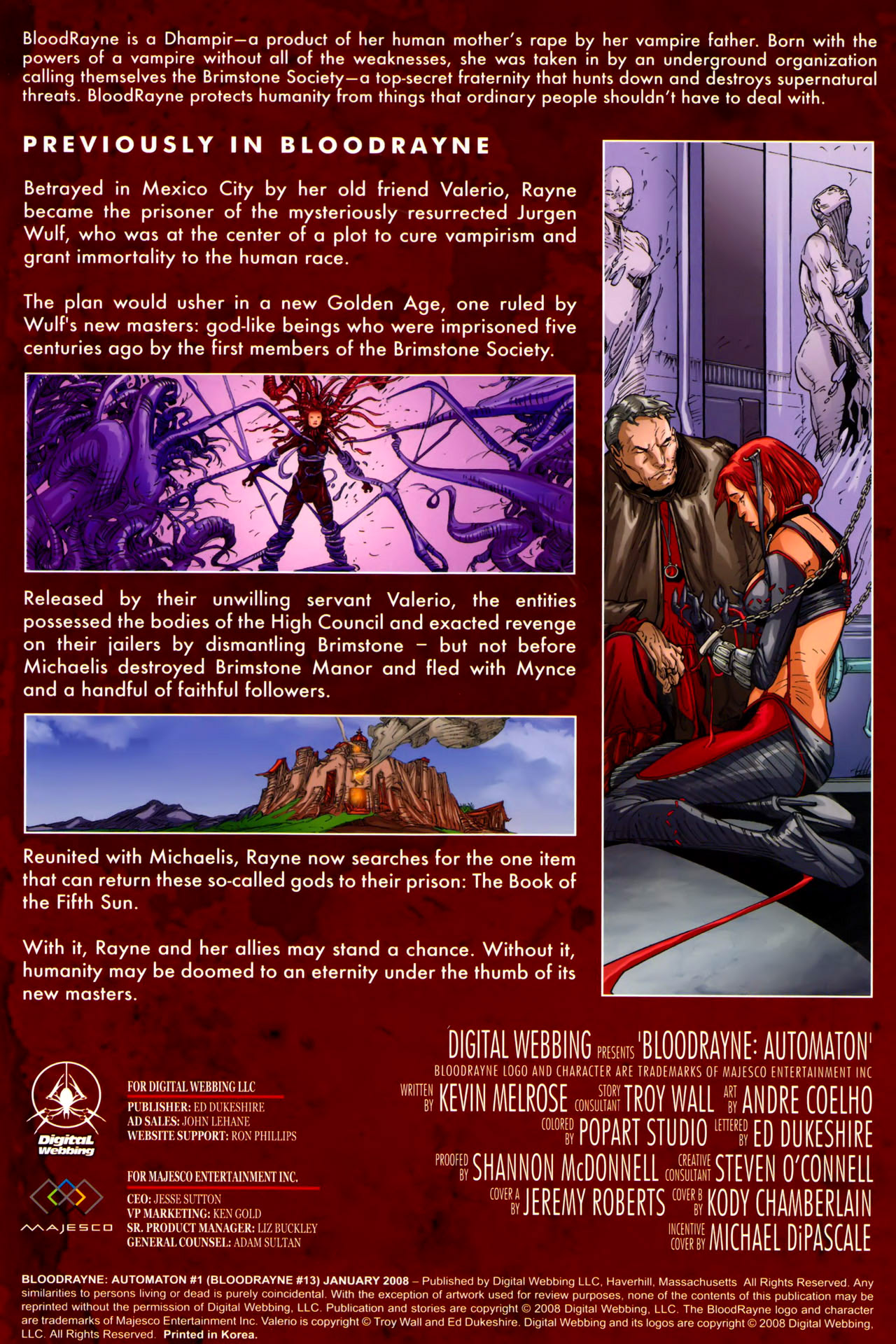 Read online BloodRayne: Automaton comic -  Issue # Full - 4