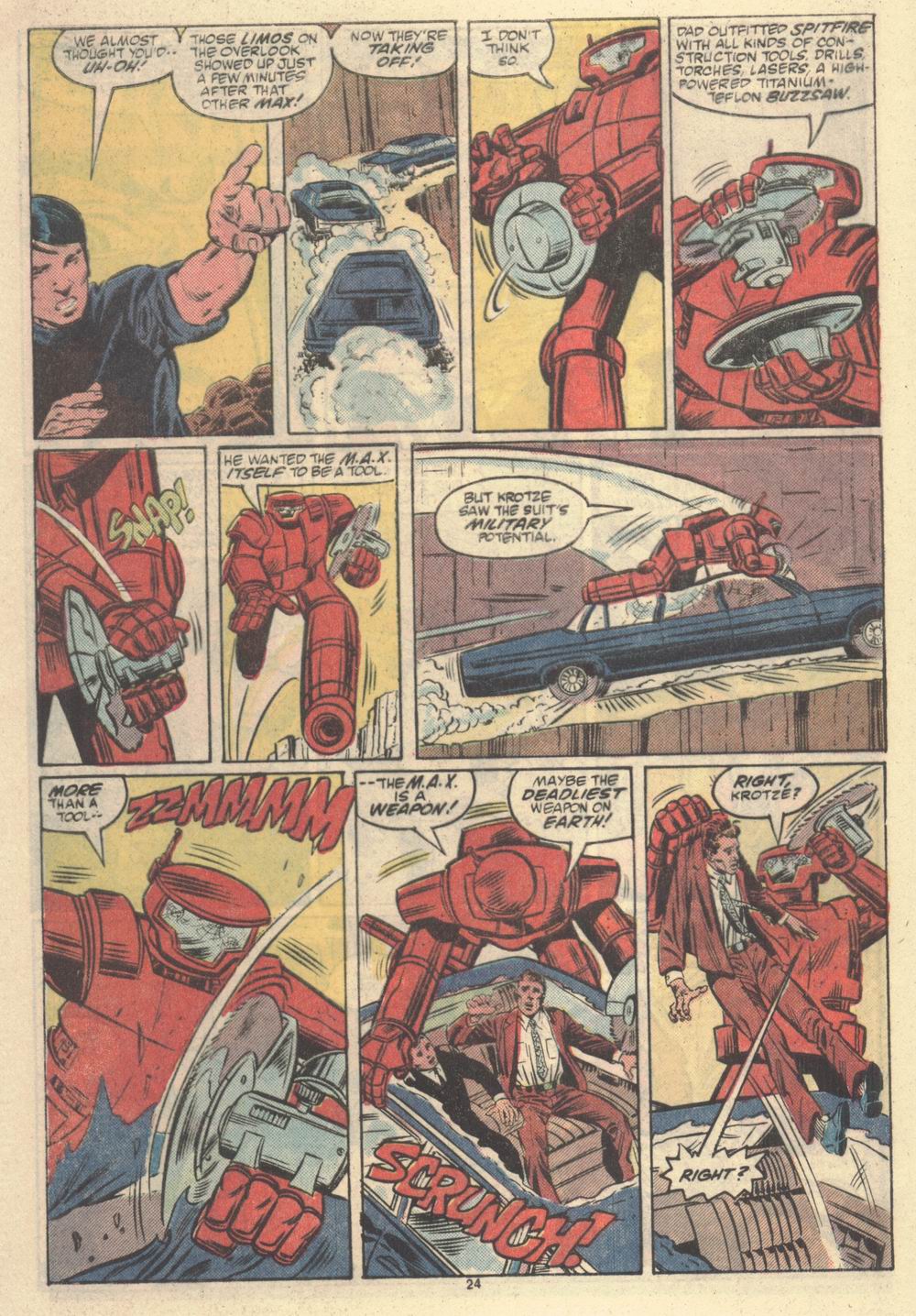 Read online Spitfire and the Troubleshooters comic -  Issue #1 - 25