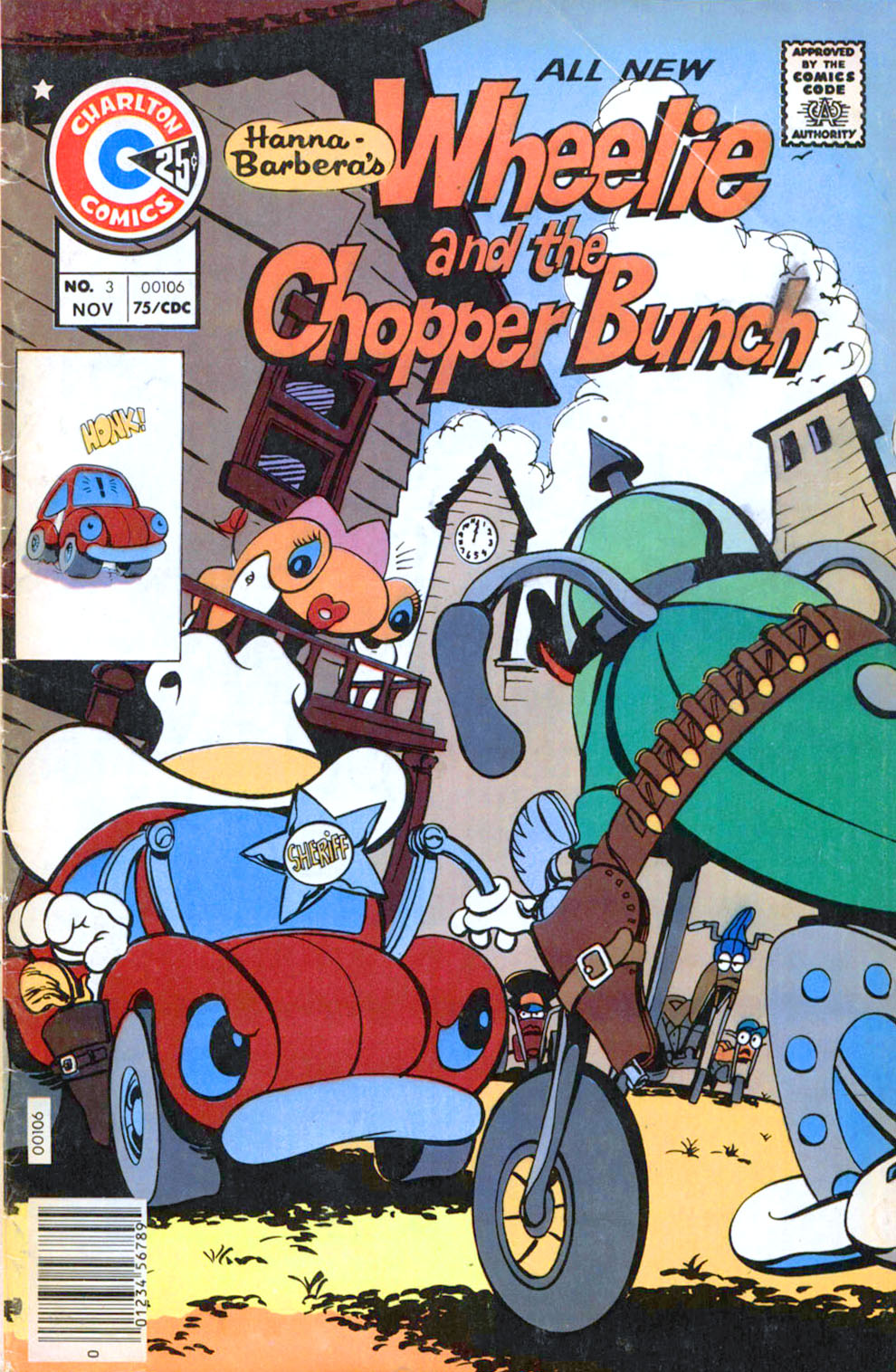 Read online Wheelie and the Chopper Bunch comic -  Issue #3 - 1