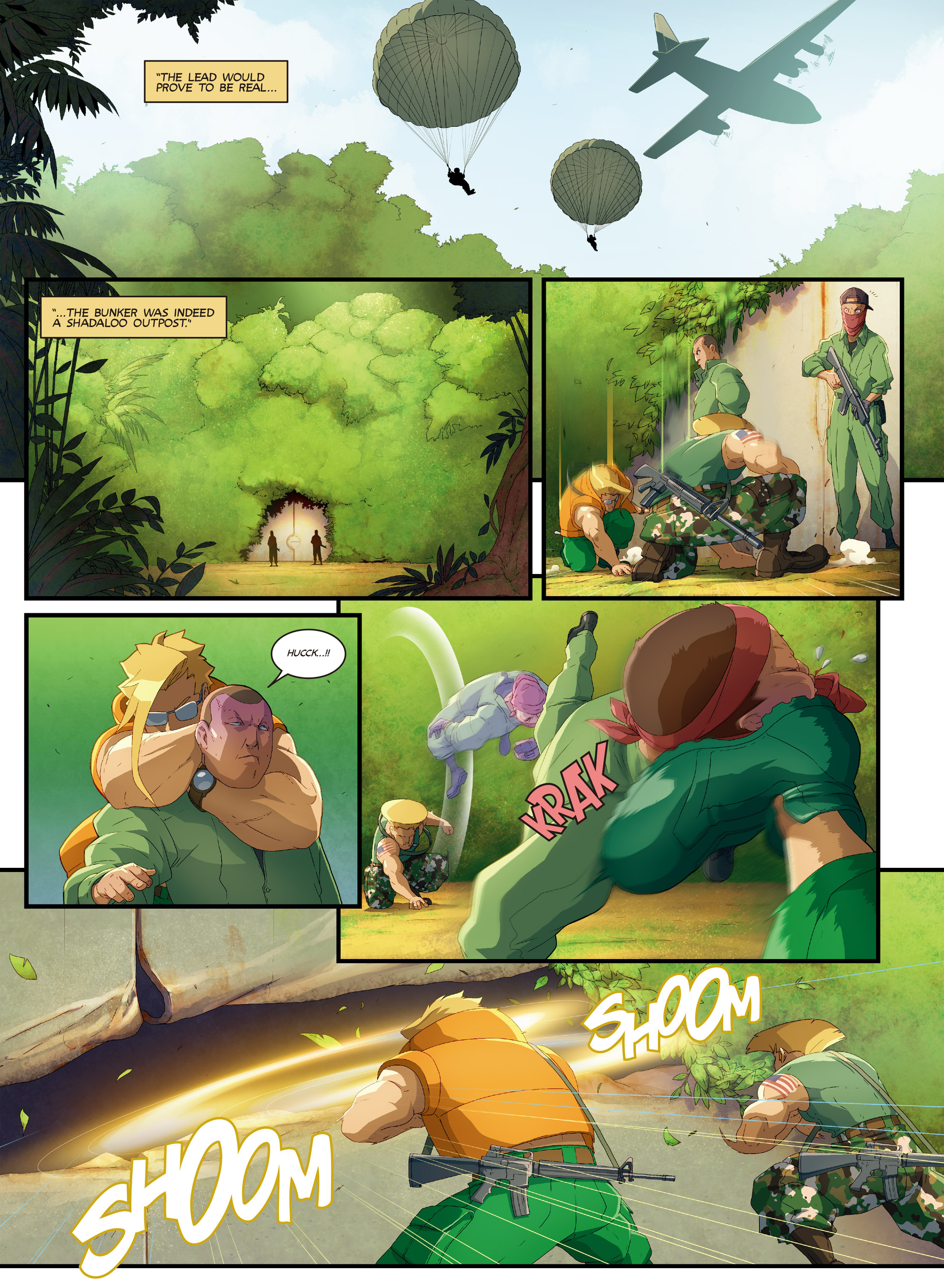 Read online Street Fighter V: The Life and Death(s) of Charlie Nash comic -  Issue # TPB - 13