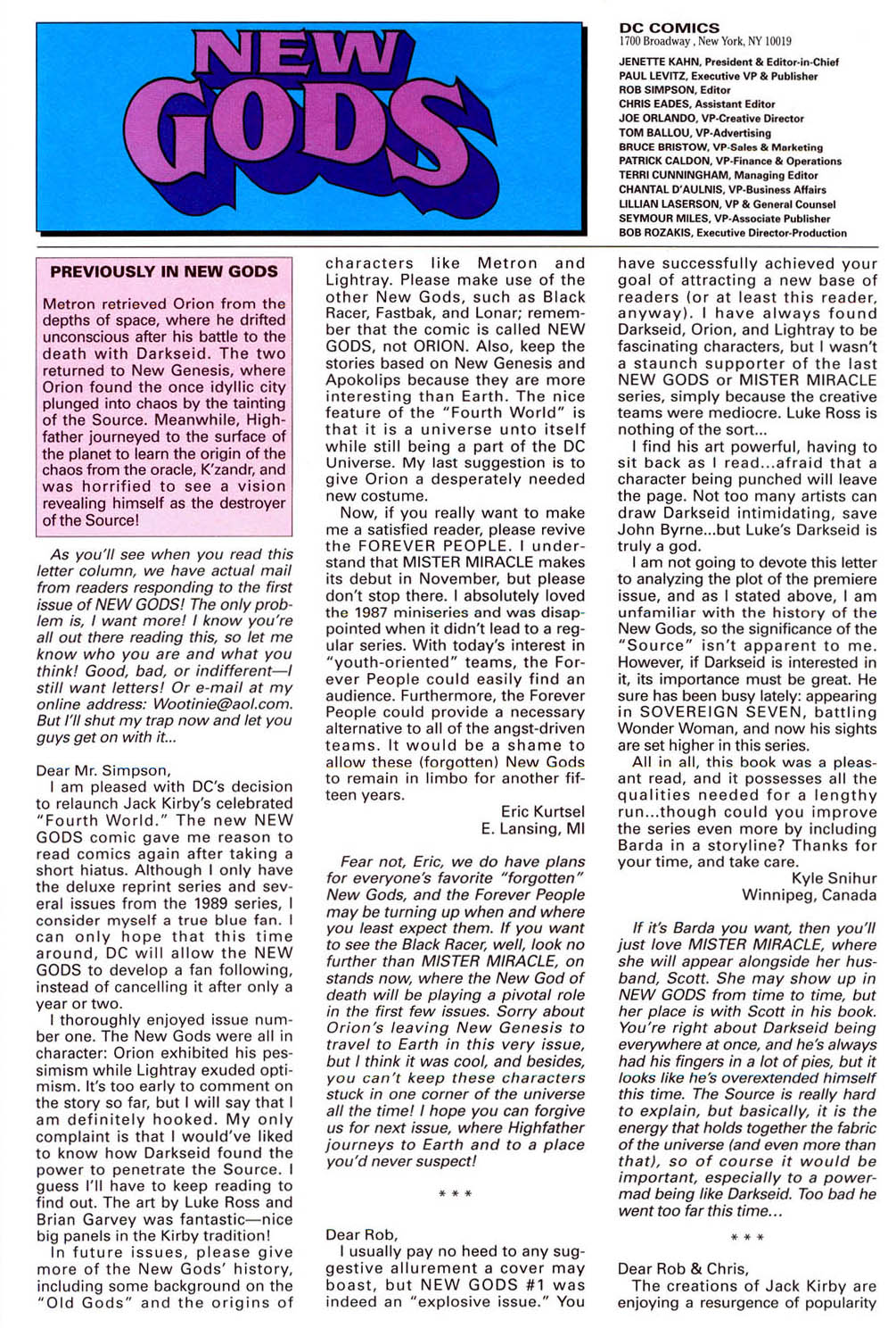 Read online The New Gods (1995) comic -  Issue #4 - 23