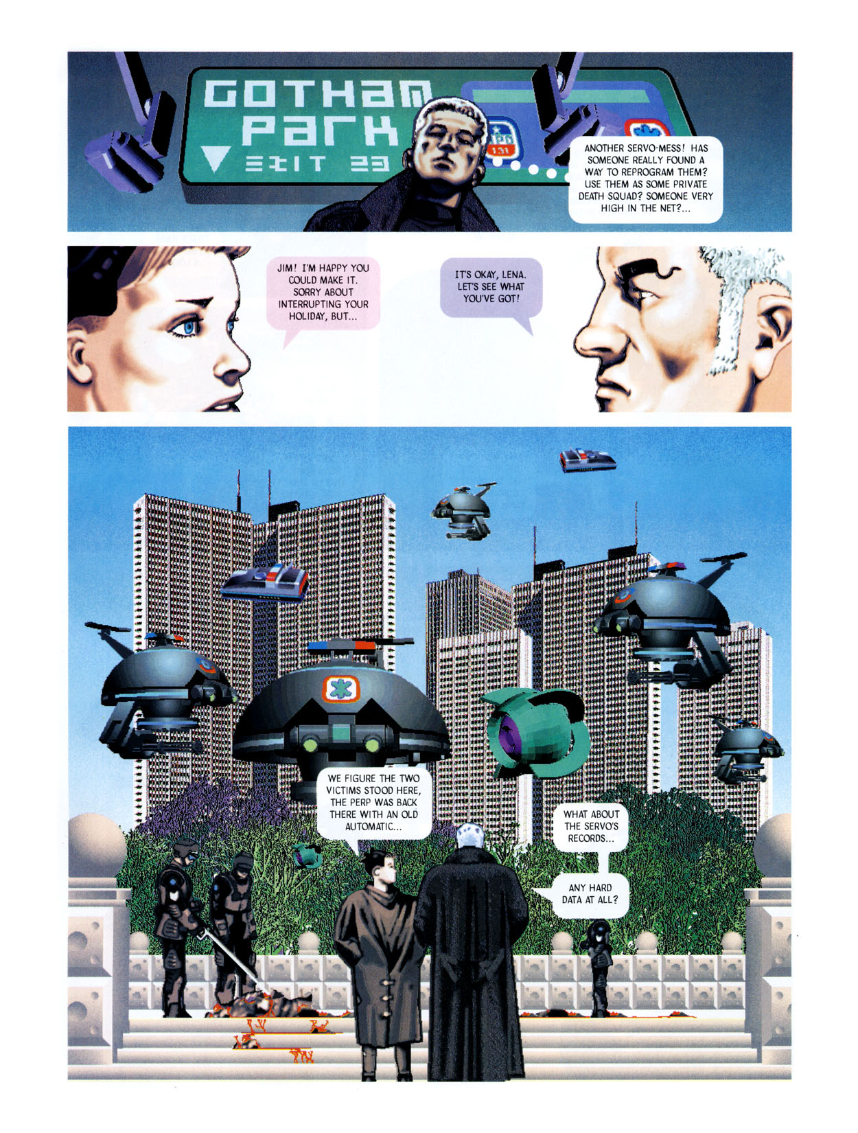 Read online Batman: Digital Justice comic -  Issue # TPB - 22