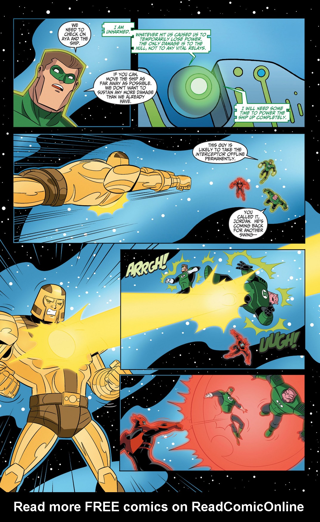 Read online Green Lantern: The Animated Series comic -  Issue #7 - 12