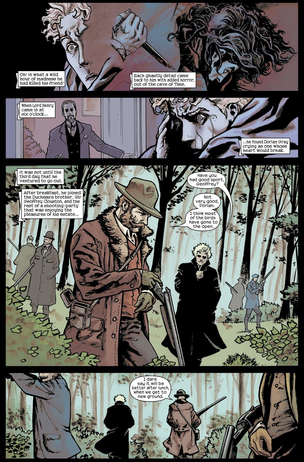 Read online Marvel Illustrated: The Picture of Dorian Gray comic -  Issue #6 - 6