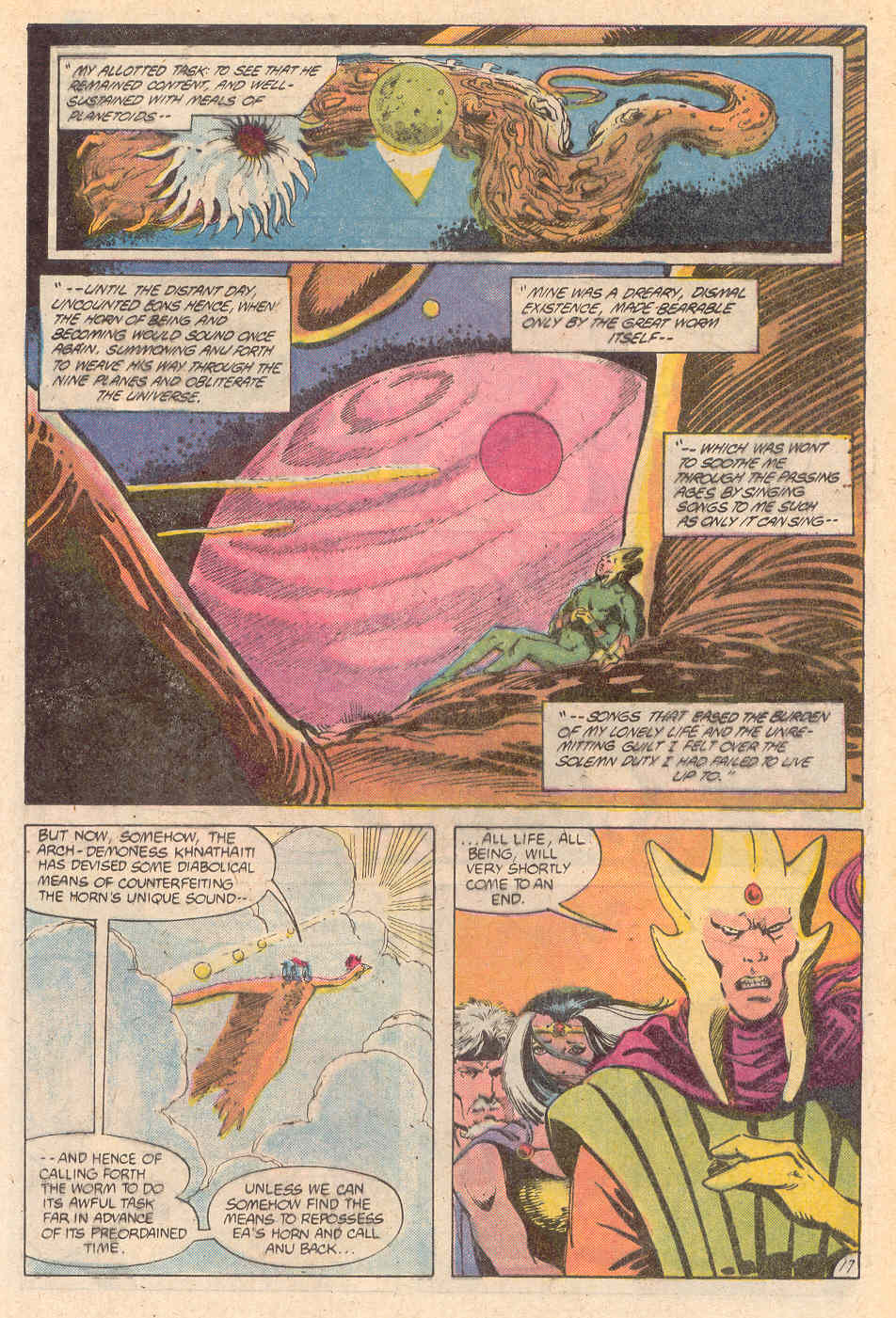 Read online Warlord (1976) comic -  Issue #132 - 17