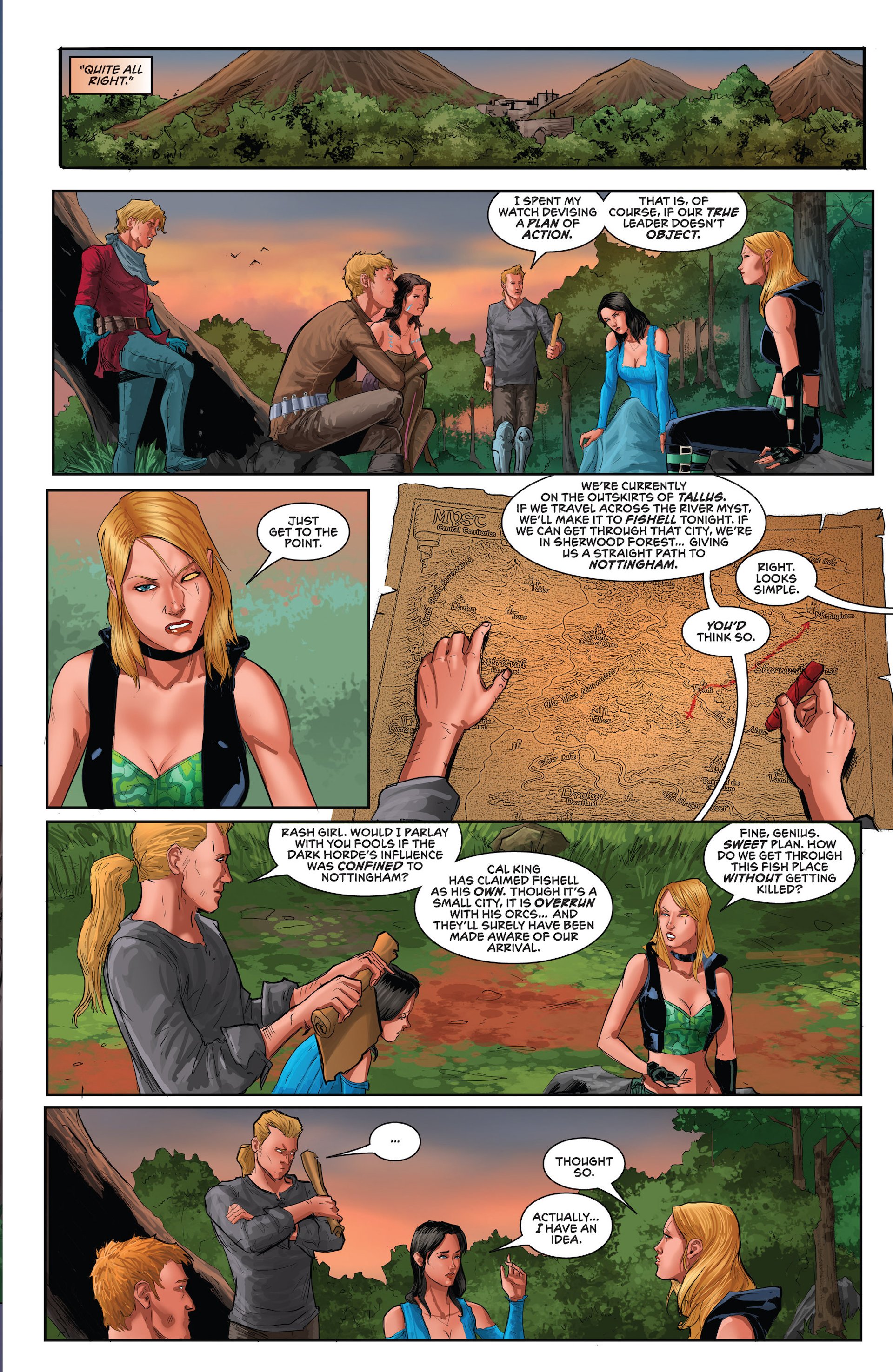 Read online Grimm Fairy Tales presents Robyn Hood: Legend comic -  Issue #2 - 17