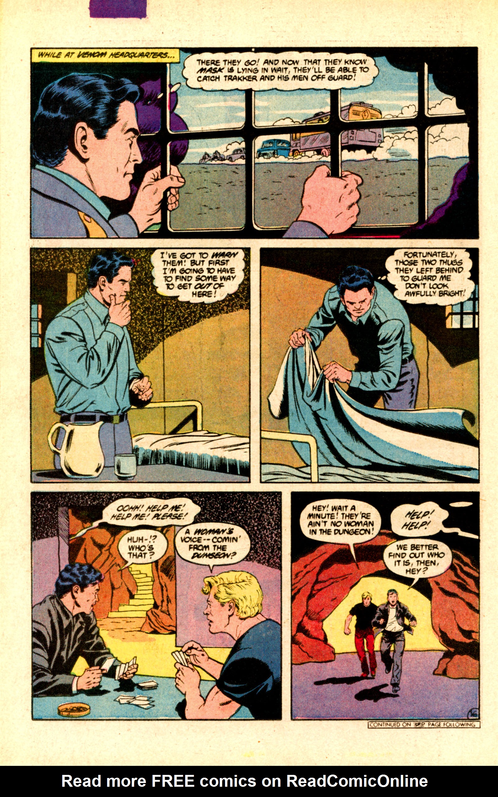 Read online MASK (1987) comic -  Issue #2 - 22
