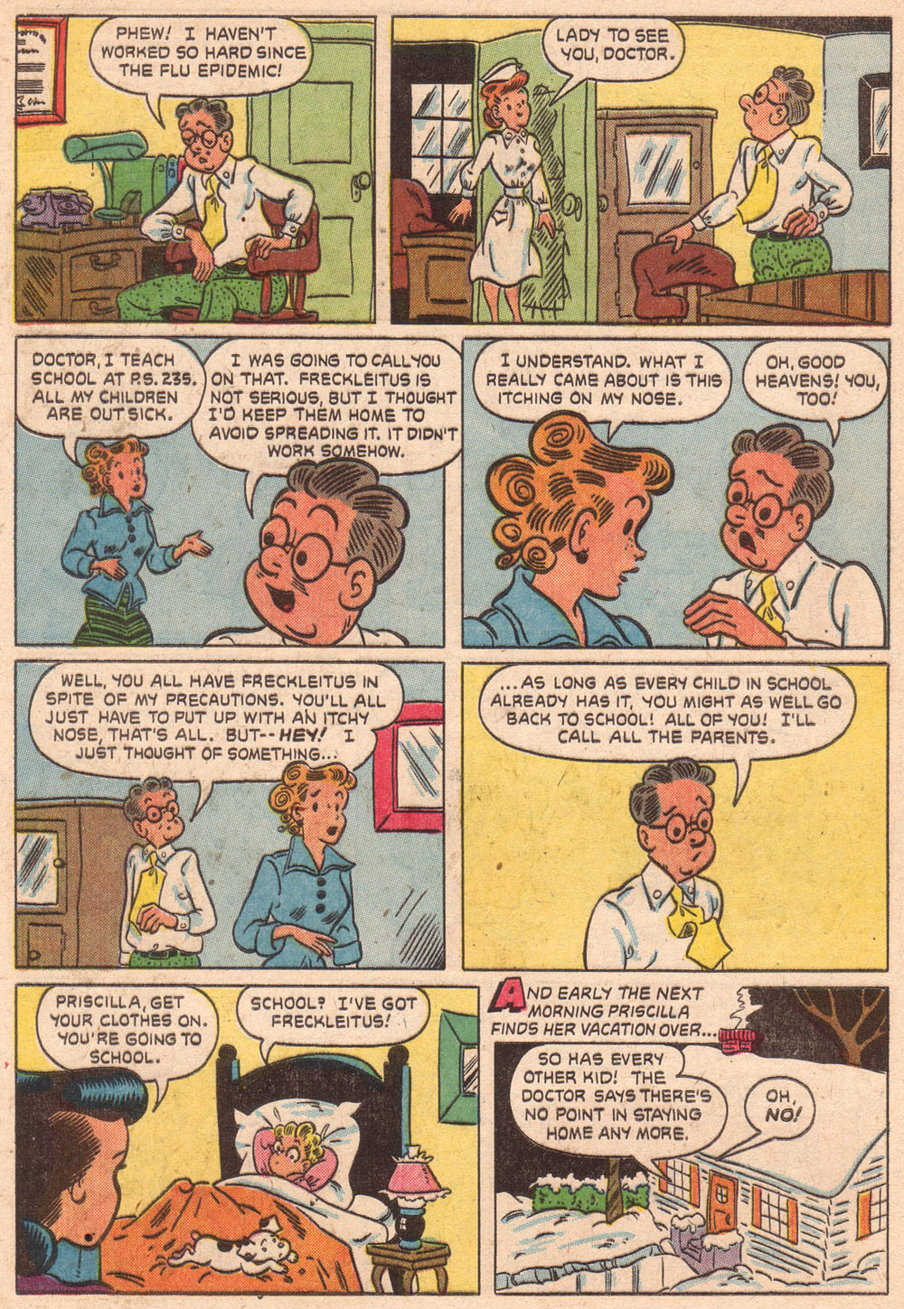 Read online Four Color Comics comic -  Issue #704 - 9