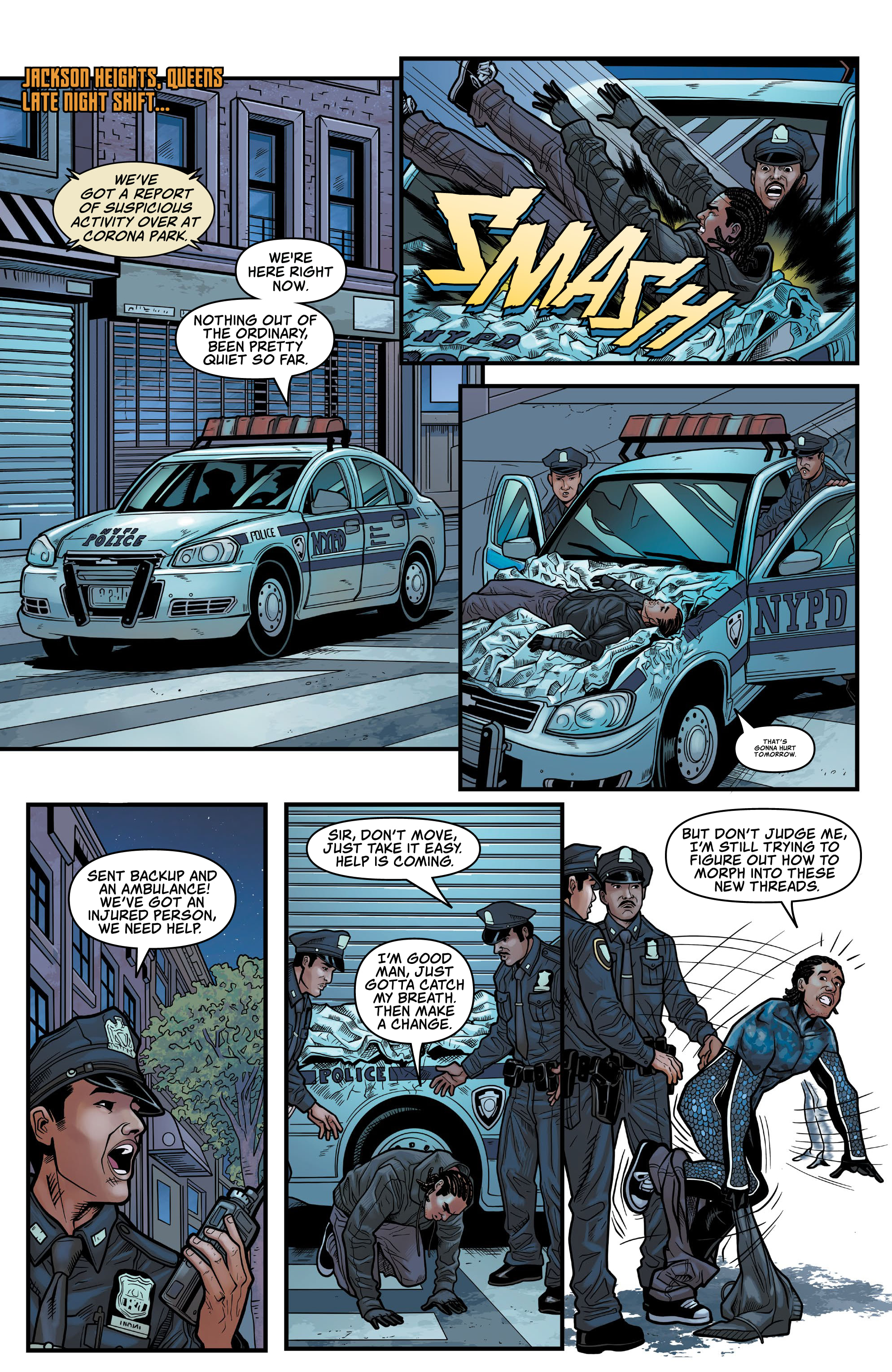Read online PhenomX comic -  Issue #1 - 3