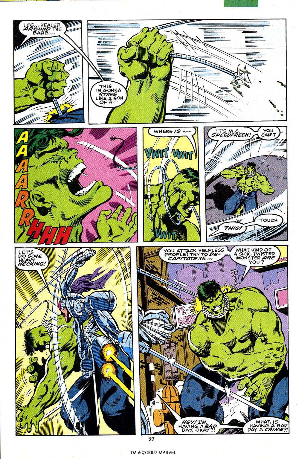 Read online The Incredible Hulk (1968) comic -  Issue #388 - 29
